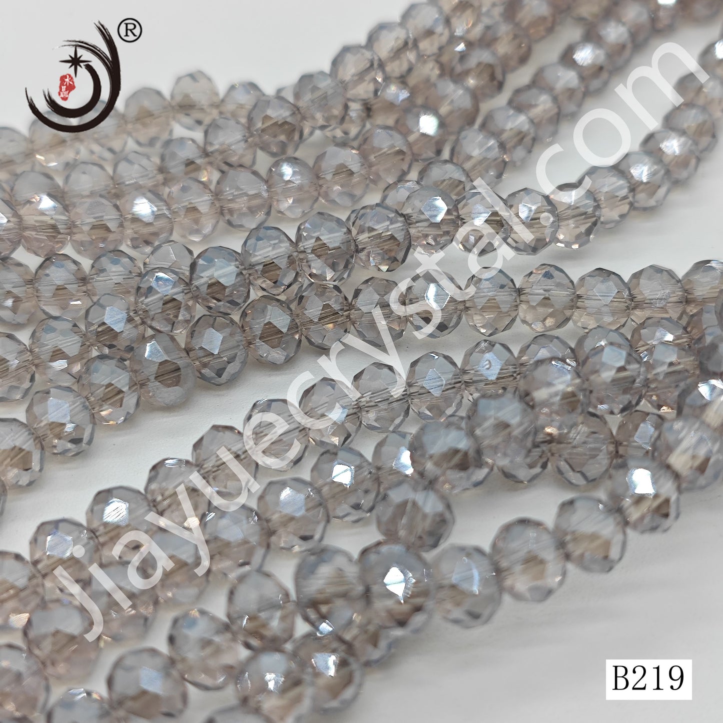 6MM Rondelle Beads For Making DIY Jewelry(B209-B260)