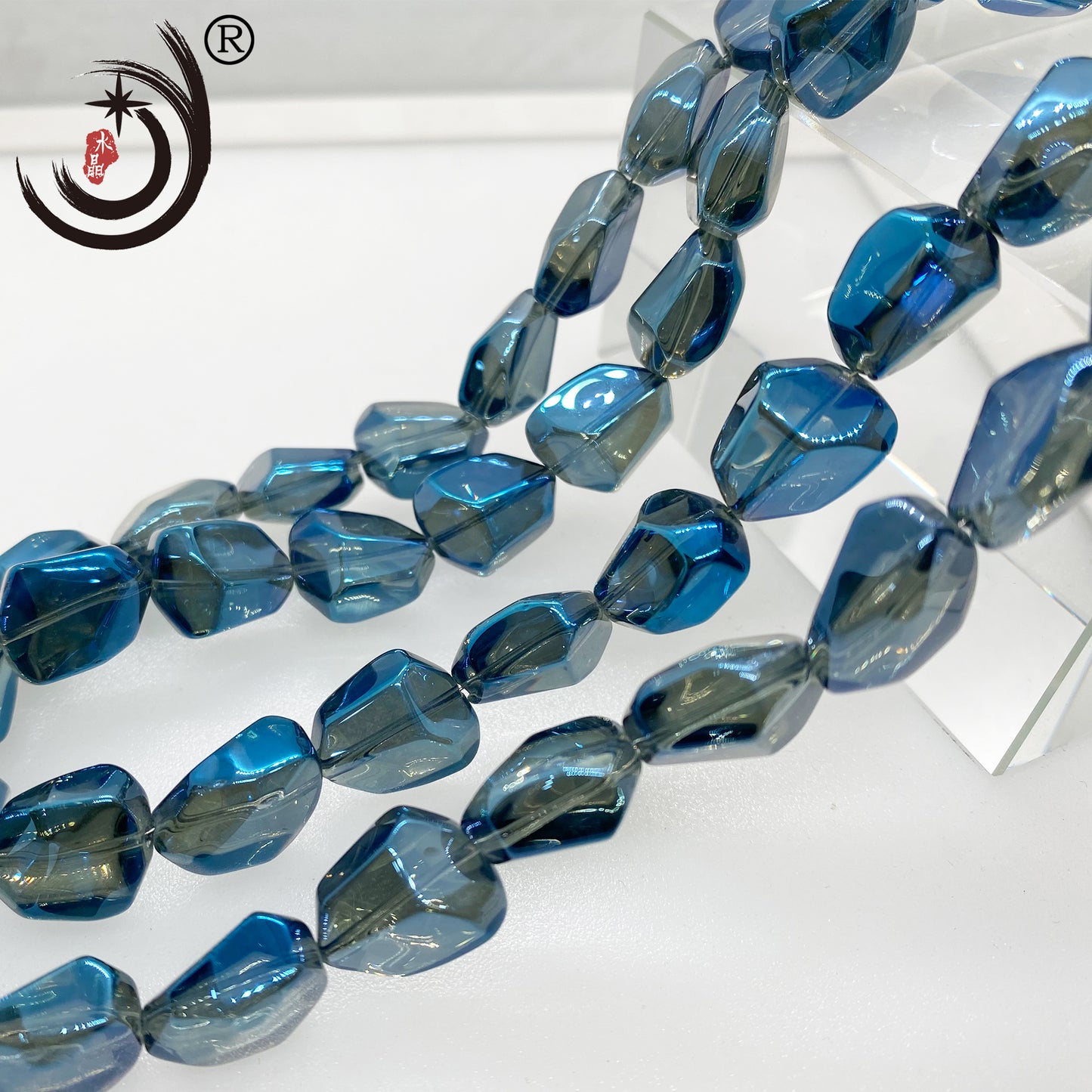 13*16MM Stone Shape Beads Glass Crystal Beads Wholesale For DIY Jewelry (20014)