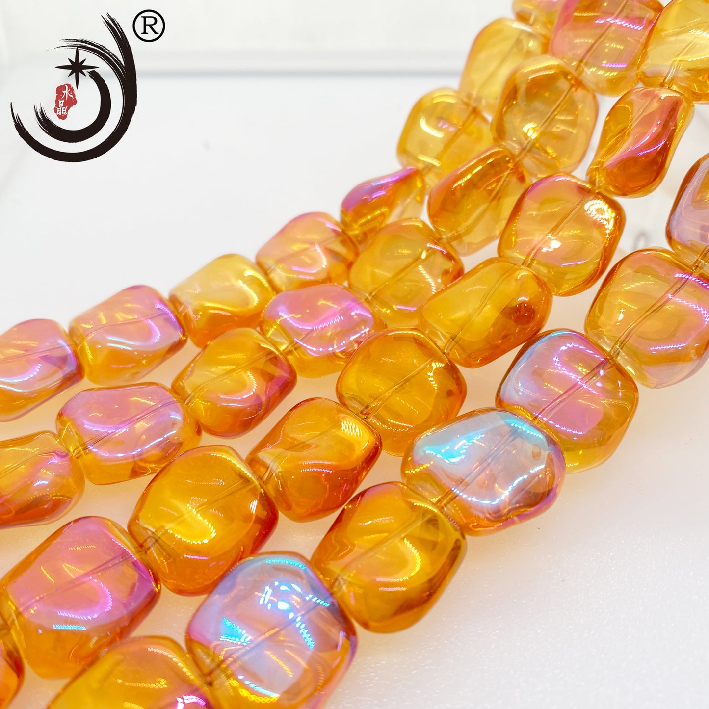 10MM/18MM New Shaped beads Glass Crystal Beads Wholesale For DIY Jewelry (19800)