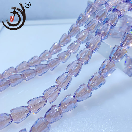 10*12MM Bread Shape Crystal Glass Beads Whole Sale For DIY Jewelry (15800)