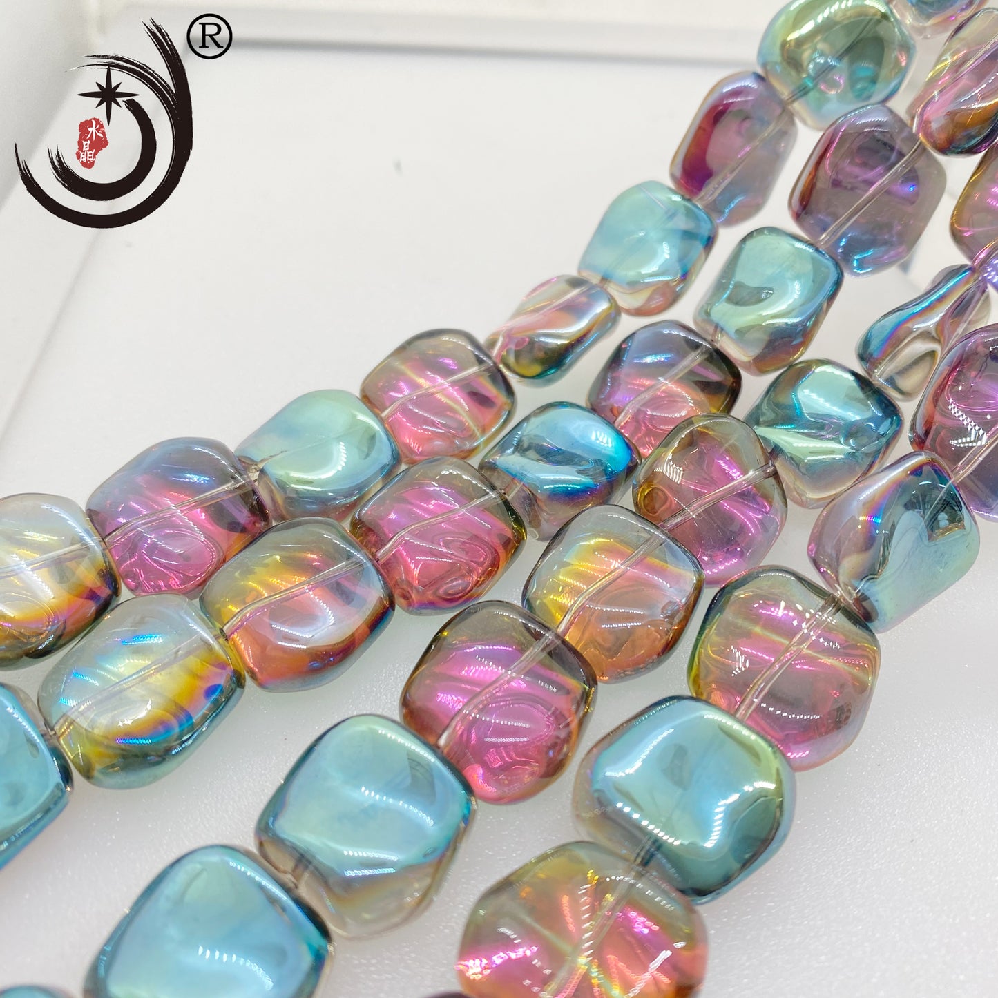 10MM/18MM New Shaped beads Glass Crystal Beads Wholesale For DIY Jewelry (19800)