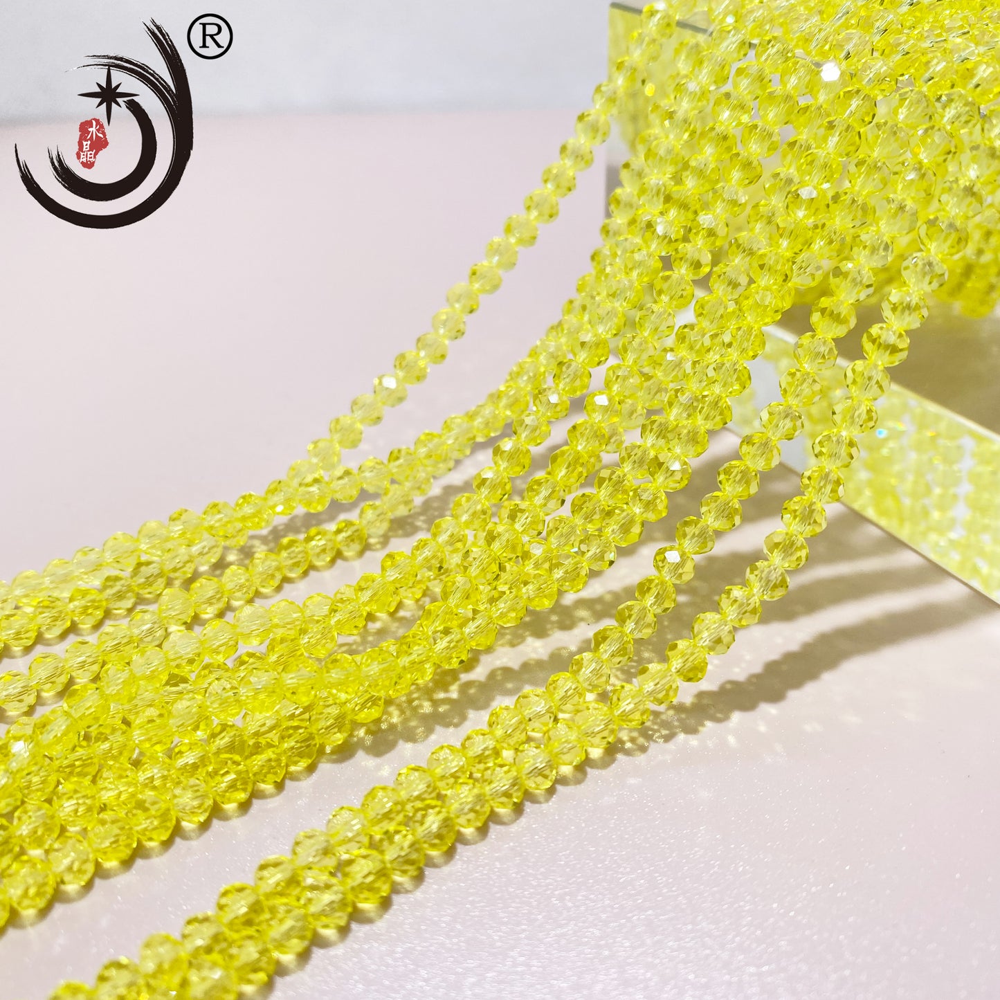 2MM Rondelle Beads Glass Crystal Beads Wholesale For DIY Jewelry (10002)