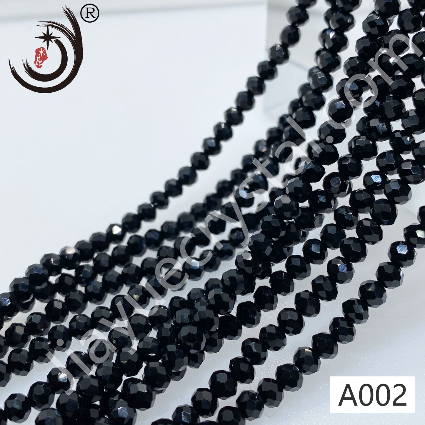 1MM Rondelle Beads Glass Crystal Beads Wholesale For DIY Jewelry (10001)