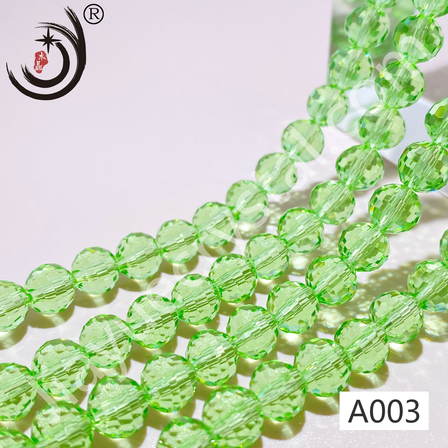 6MM 96 Faceted Round Crystal Glass Beads disco ball Wholesale For DIY Jewelry(10090)
