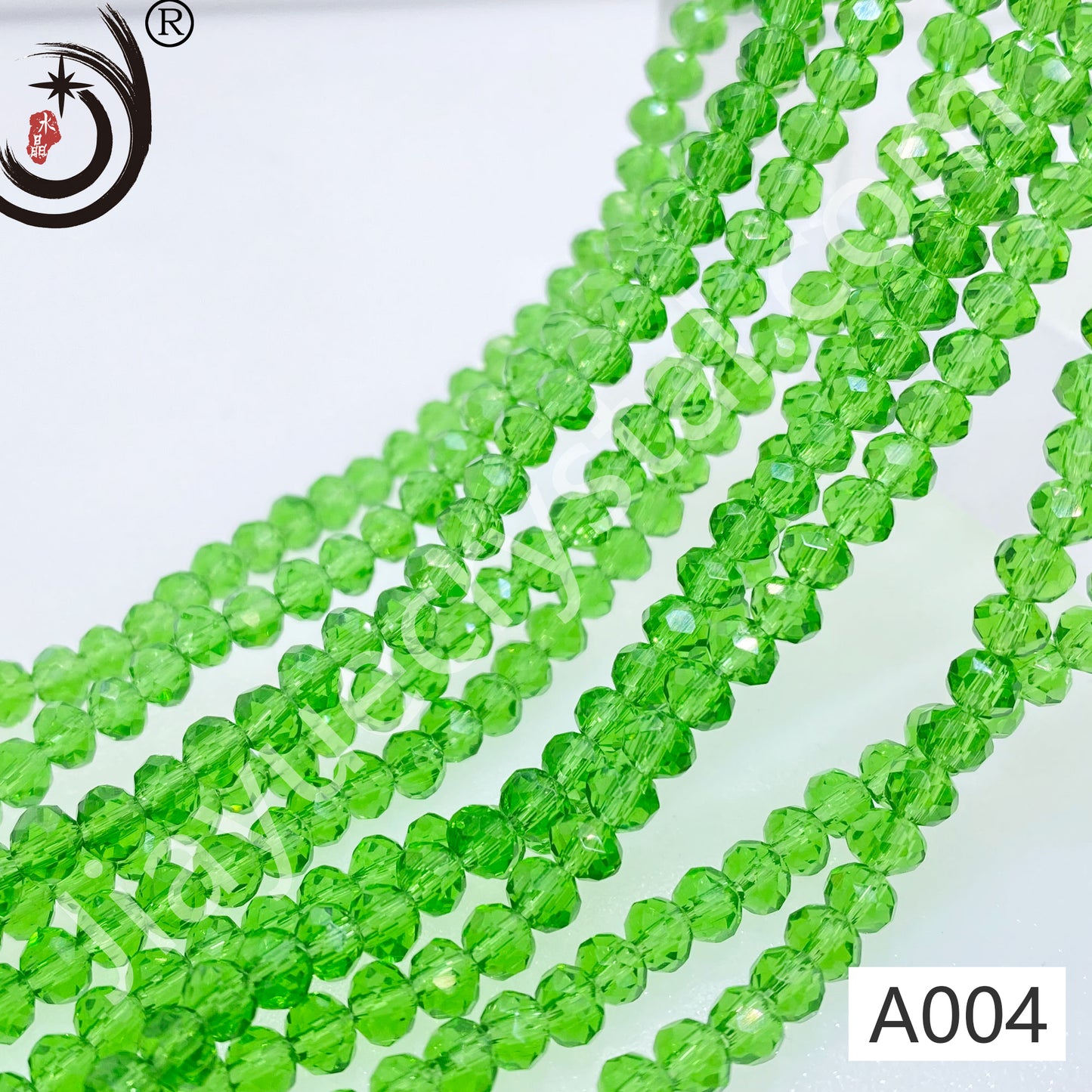 1MM Rondelle Beads Glass Crystal Beads Wholesale For DIY Jewelry (10001)