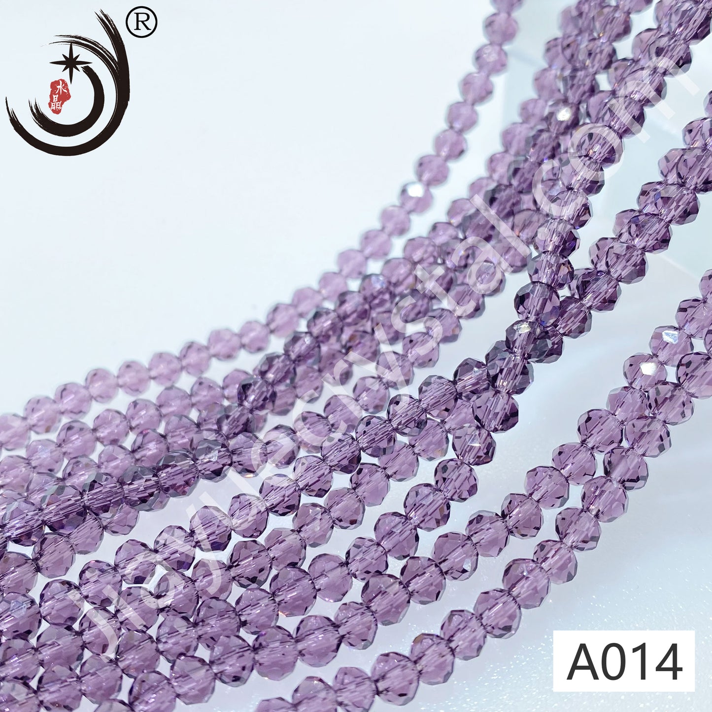 1MM Rondelle Beads Glass Crystal Beads Wholesale For DIY Jewelry (10001)