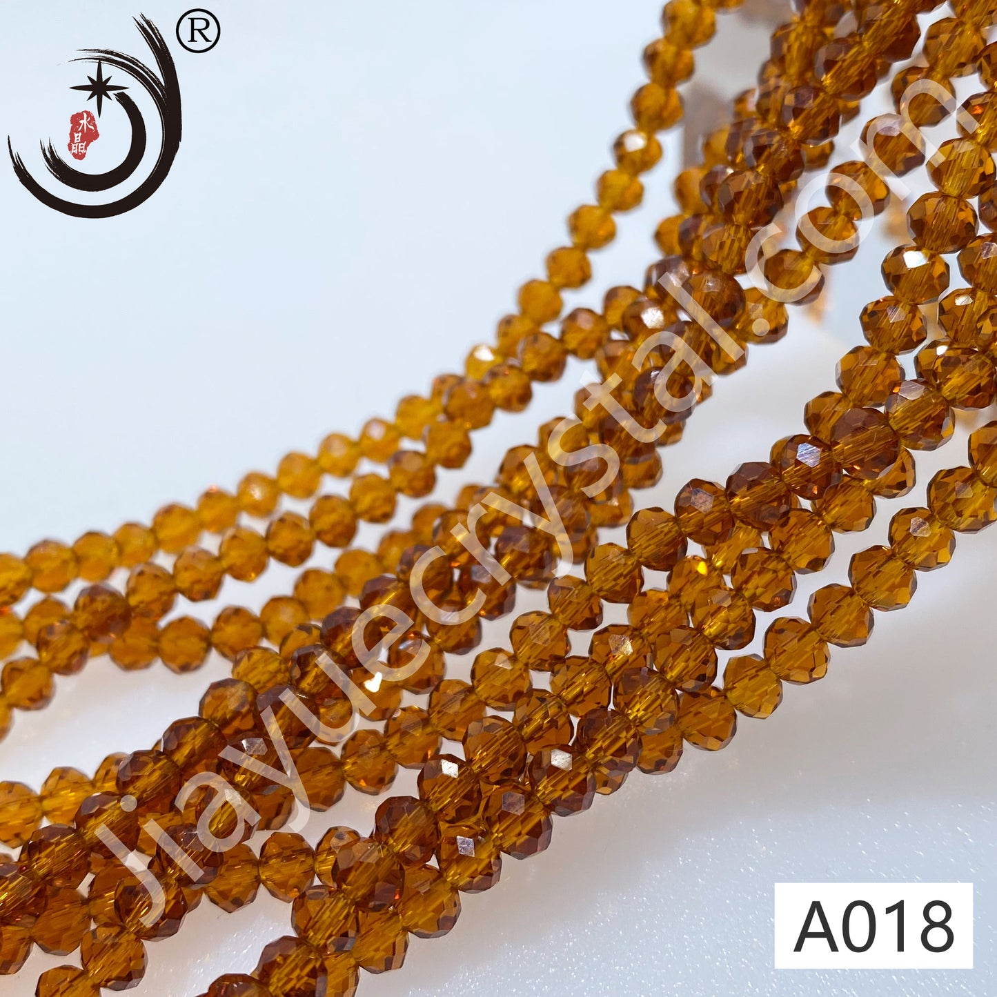 1MM Rondelle Beads Glass Crystal Beads Wholesale For DIY Jewelry (10001)