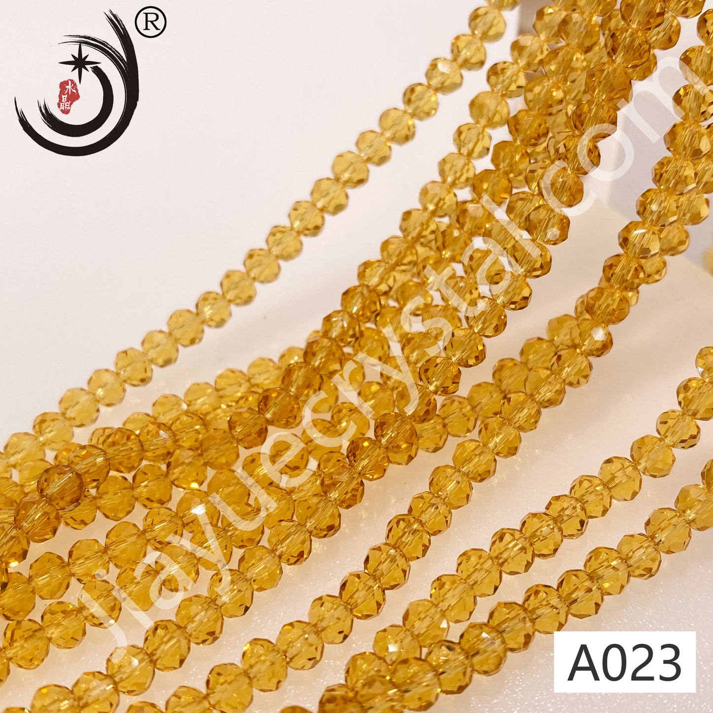 1MM Rondelle Beads Glass Crystal Beads Wholesale For DIY Jewelry (10001)
