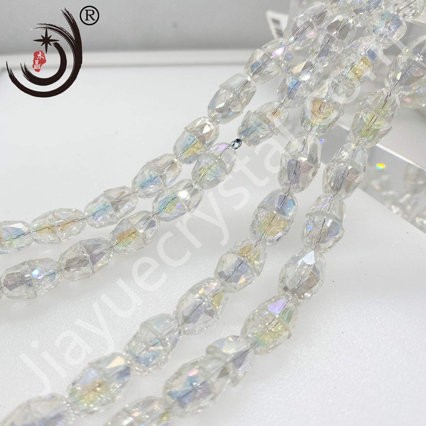 8MM Bell Beads Glass Crystal Beads Wholesale For DIY Jewelry (20001)