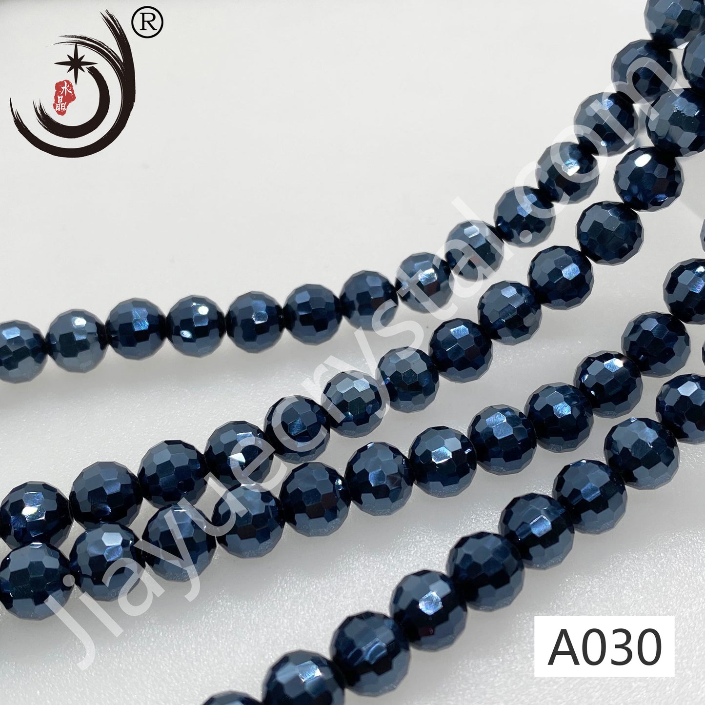 6MM 96 Faceted Round Crystal Glass Beads disco ball Wholesale For DIY Jewelry(10090)