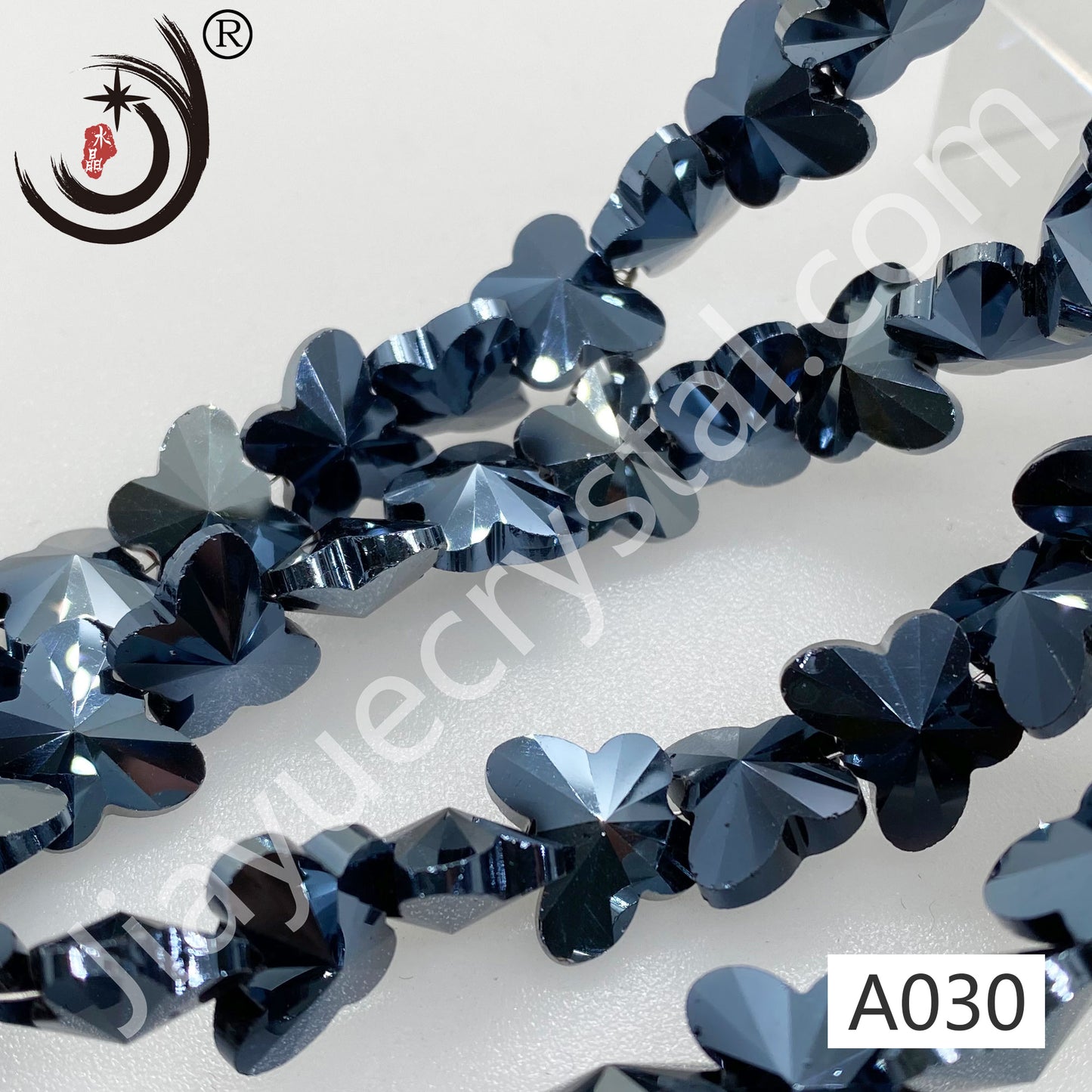 10MM/14MM Butterfly Beads Glass Crystal Beads Wholesale For DIY Jewelry(50034)