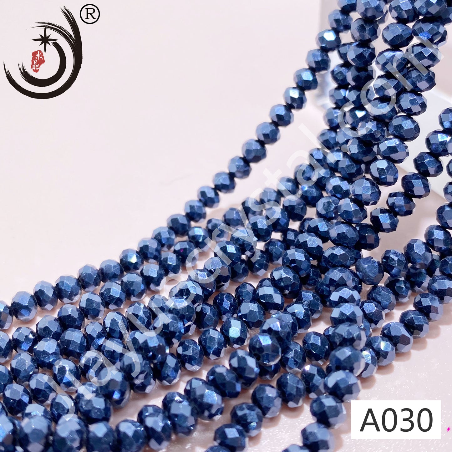 1MM Rondelle Beads Glass Crystal Beads Wholesale For DIY Jewelry (10001)