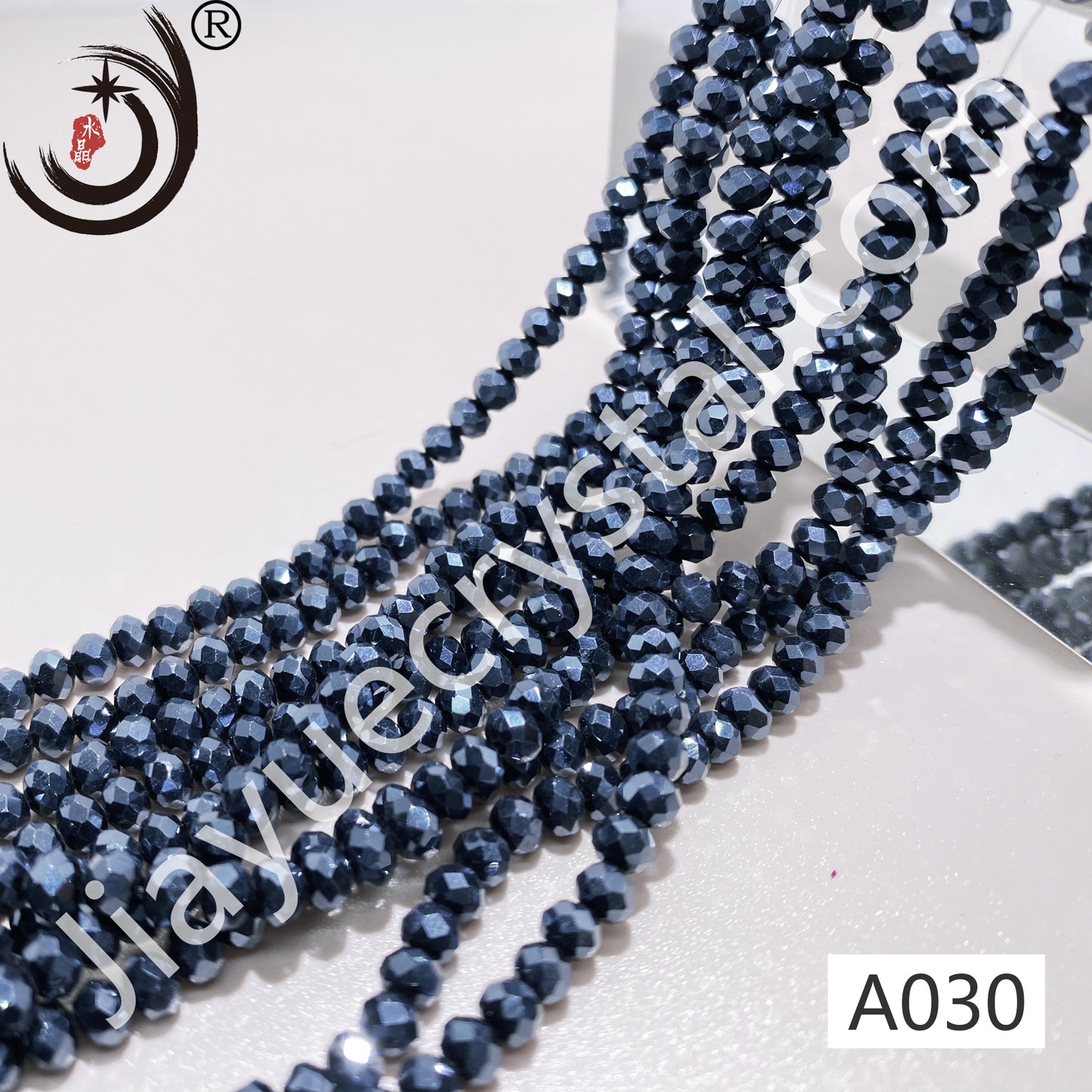 1MM Rondelle Beads Glass Crystal Beads Wholesale For DIY Jewelry (10001)
