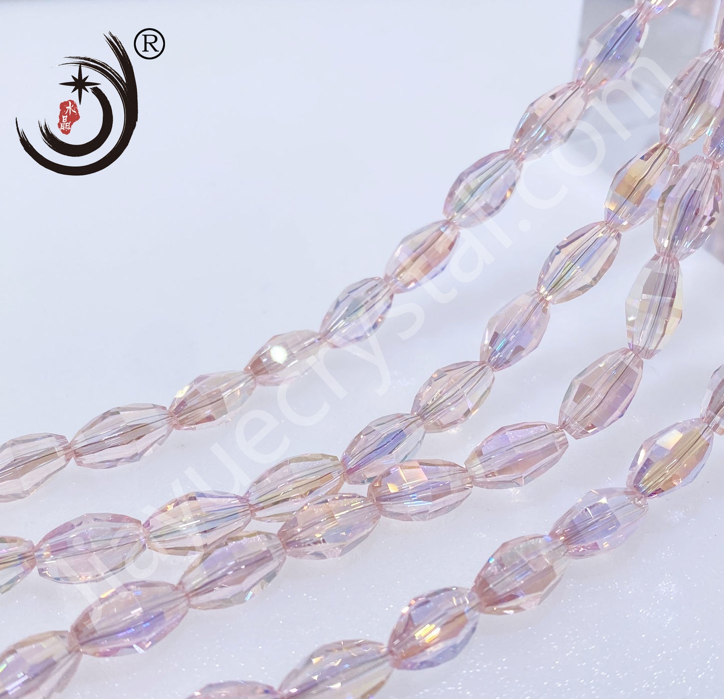 6MM Drum beads Glass Crystal Beads Wholesale For DIY Jewelry (10106)