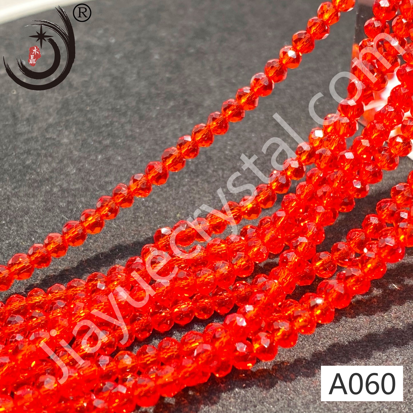 1MM Rondelle Beads Glass Crystal Beads Wholesale For DIY Jewelry (10001)