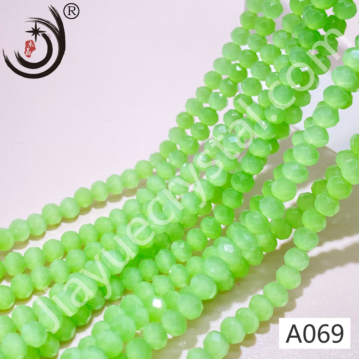 2MM Rondelle Beads Glass Crystal Beads Wholesale For DIY Jewelry (10002)