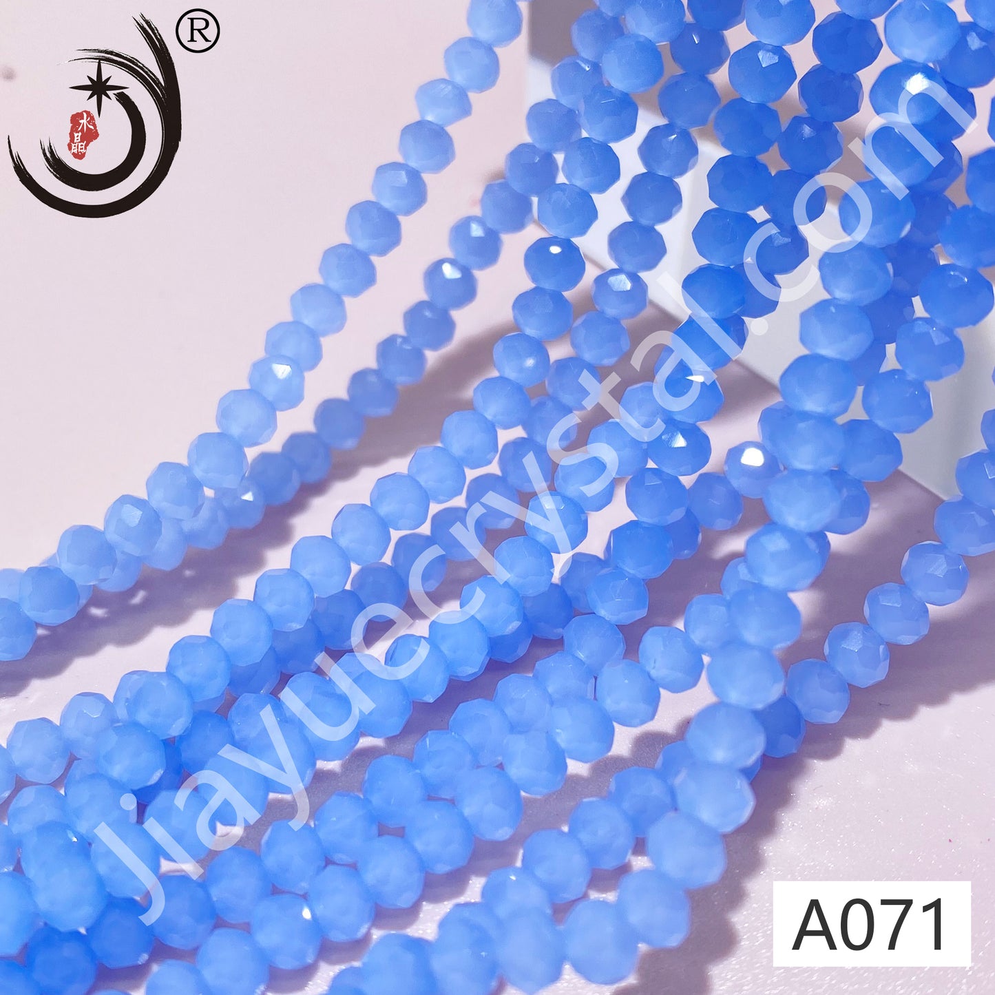 1MM Rondelle Beads Glass Crystal Beads Wholesale For DIY Jewelry (10001)
