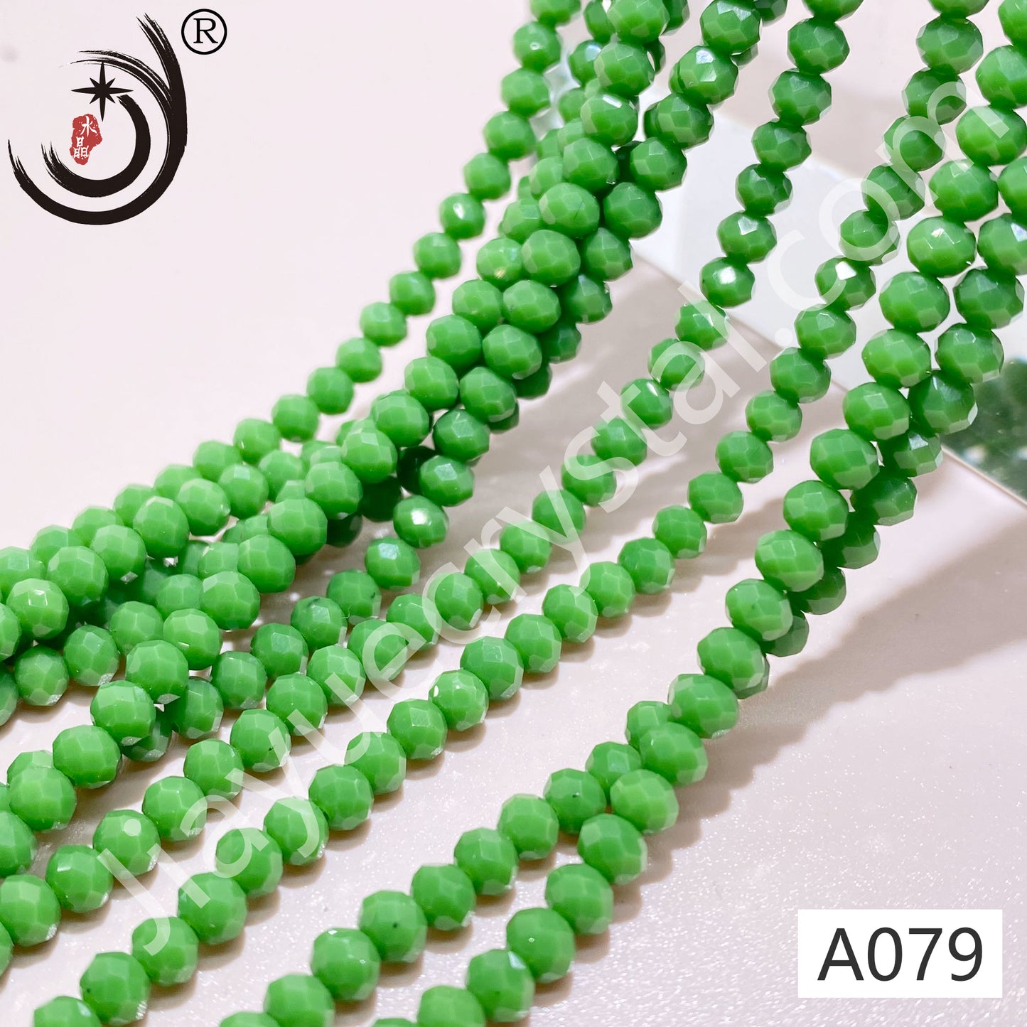 1MM Rondelle Beads Glass Crystal Beads Wholesale For DIY Jewelry (10001)