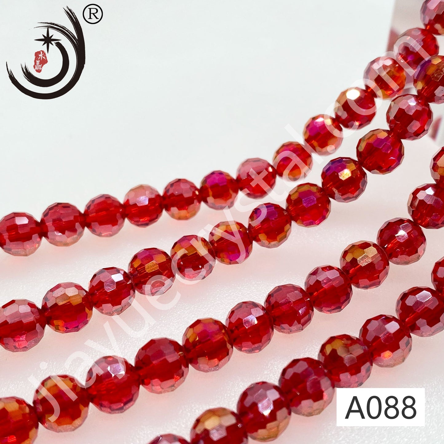 10MM 96 Faceted Round Crystal Glass Beads disco ball Wholesale For DIY Jewelry(10094)