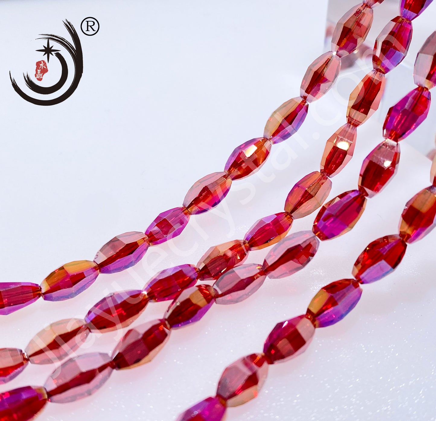 6MM Drum beads Glass Crystal Beads Wholesale For DIY Jewelry (10106)