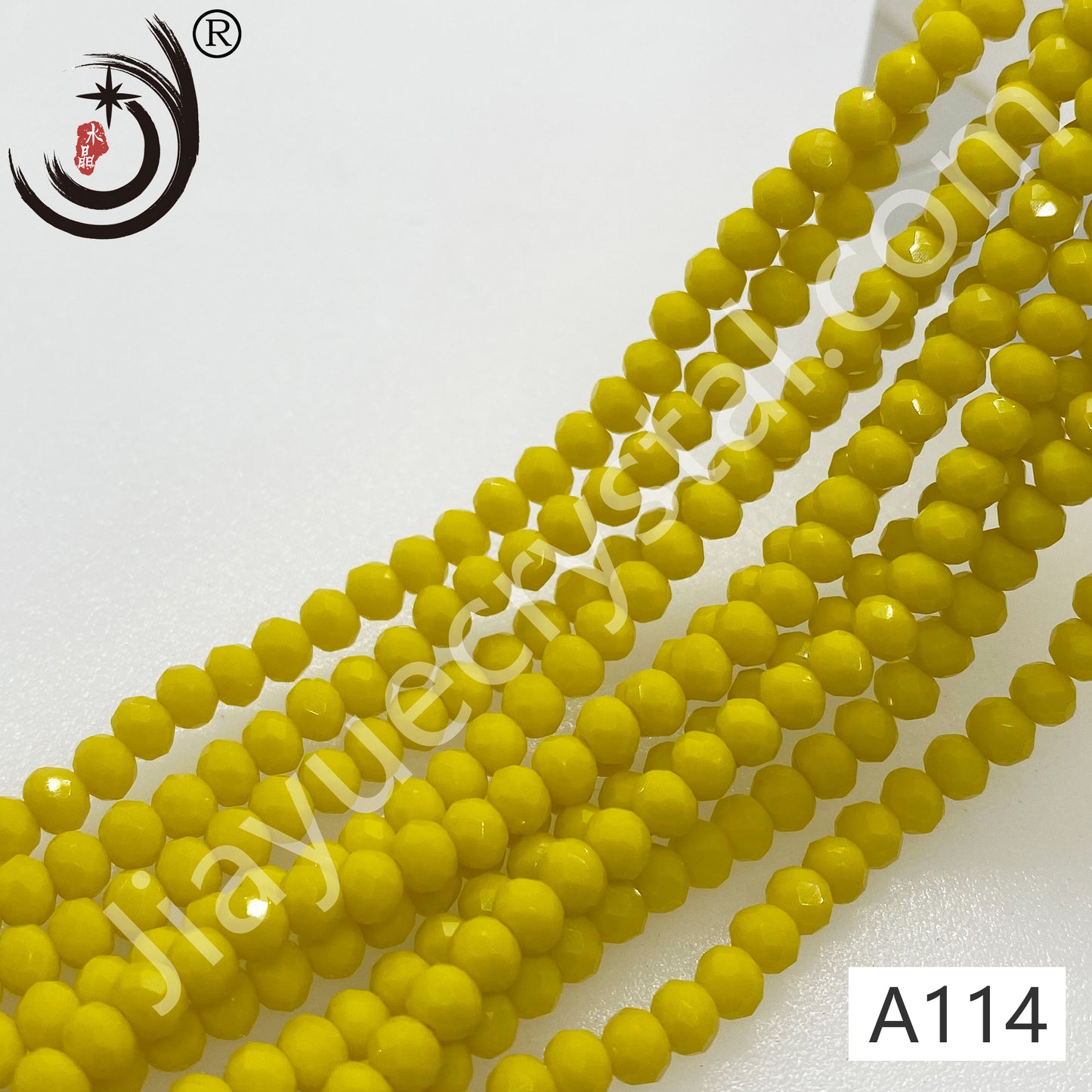 1MM Rondelle Beads Glass Crystal Beads Wholesale For DIY Jewelry (10001)