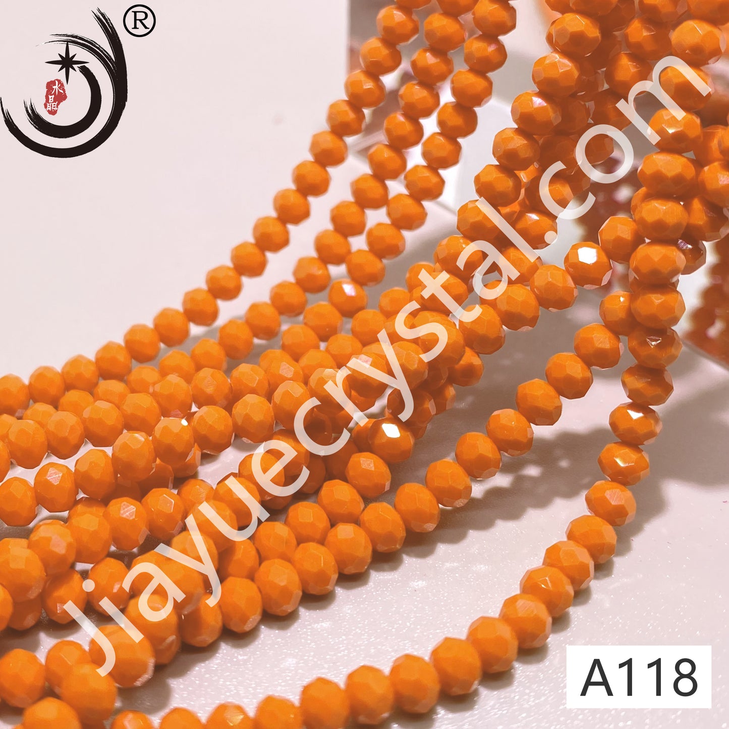 1MM Rondelle Beads Glass Crystal Beads Wholesale For DIY Jewelry (10001)