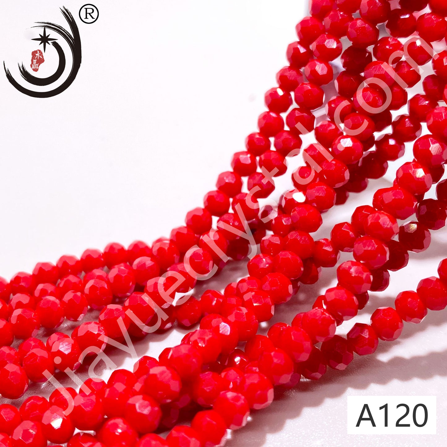 1MM Rondelle Beads Glass Crystal Beads Wholesale For DIY Jewelry (10001)