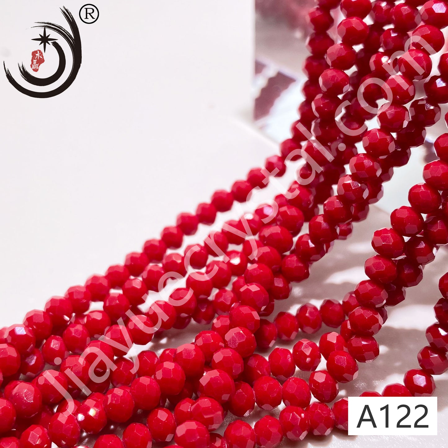 1MM Rondelle Beads Glass Crystal Beads Wholesale For DIY Jewelry (10001)