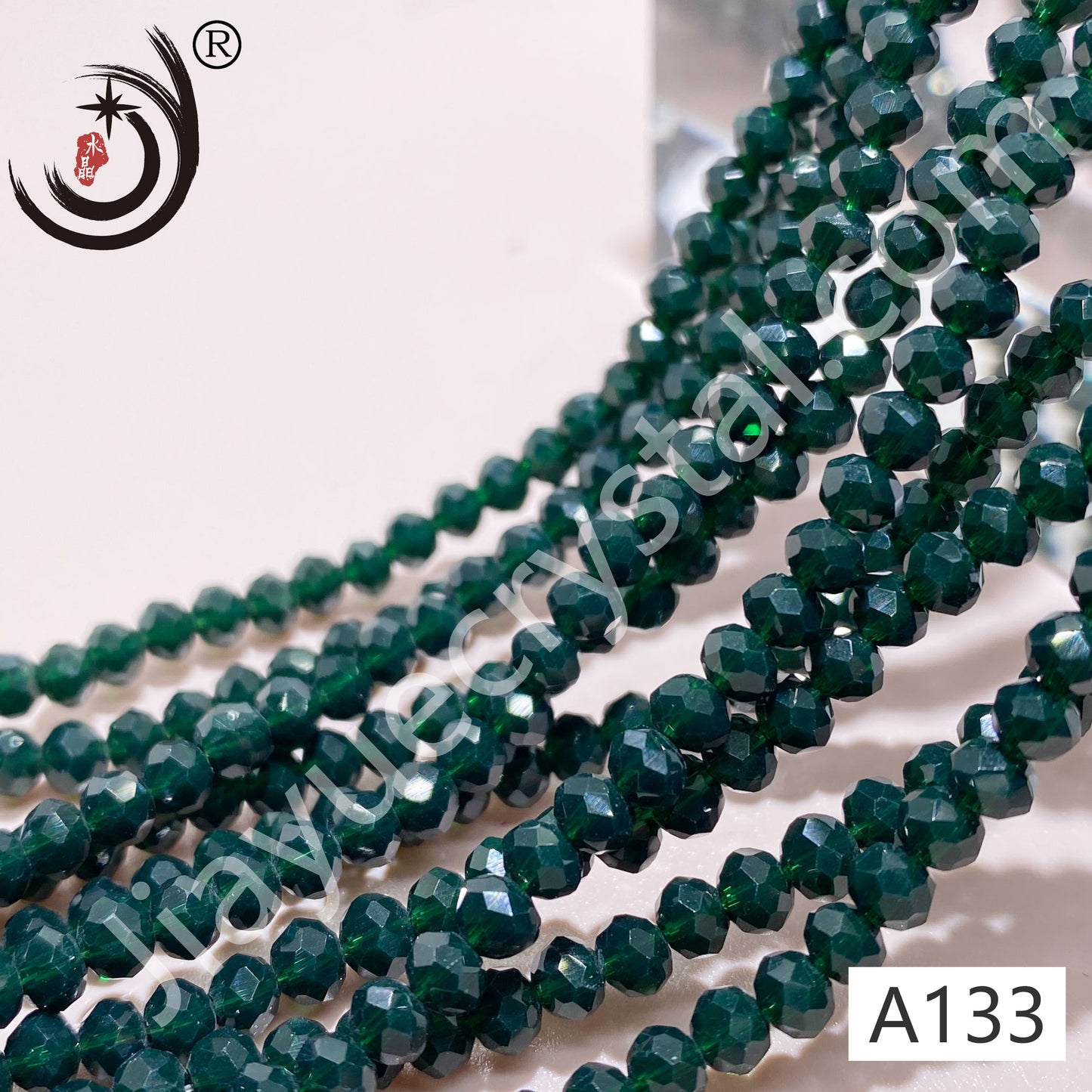 1MM Rondelle Beads Glass Crystal Beads Wholesale For DIY Jewelry (10001)