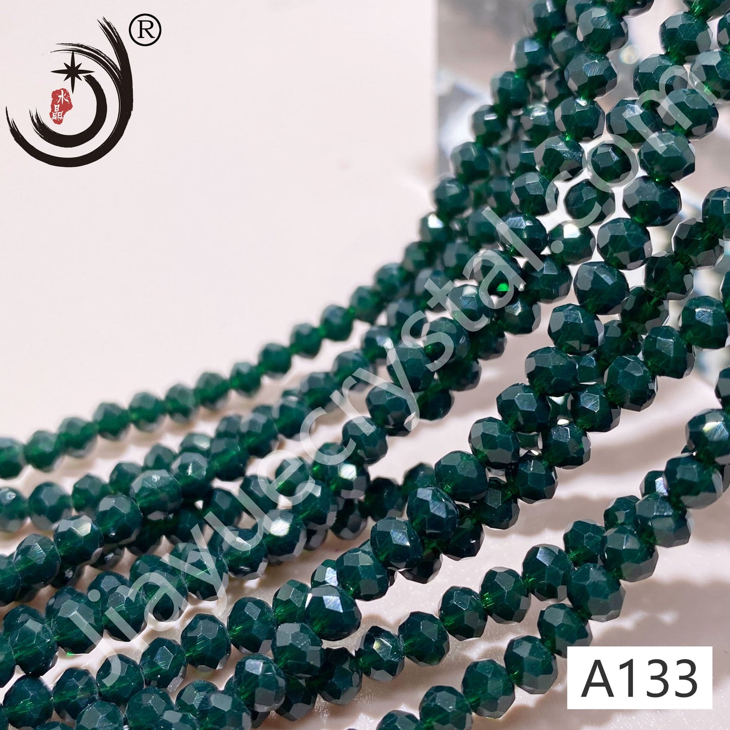 2MM Rondelle Beads Glass Crystal Beads Wholesale For DIY Jewelry (10002)
