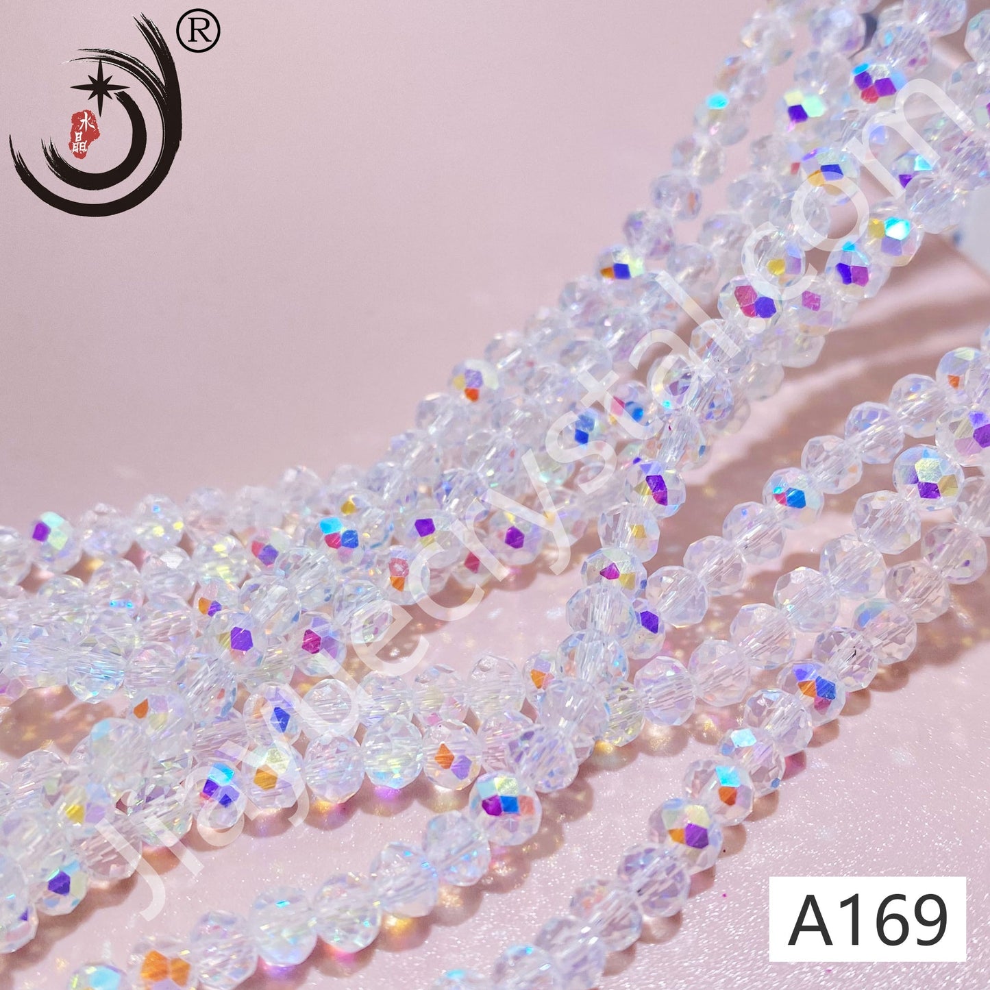 3MM Rondelle Beads Glass Crystal Beads Wholesale For DIY Jewelry (10003)