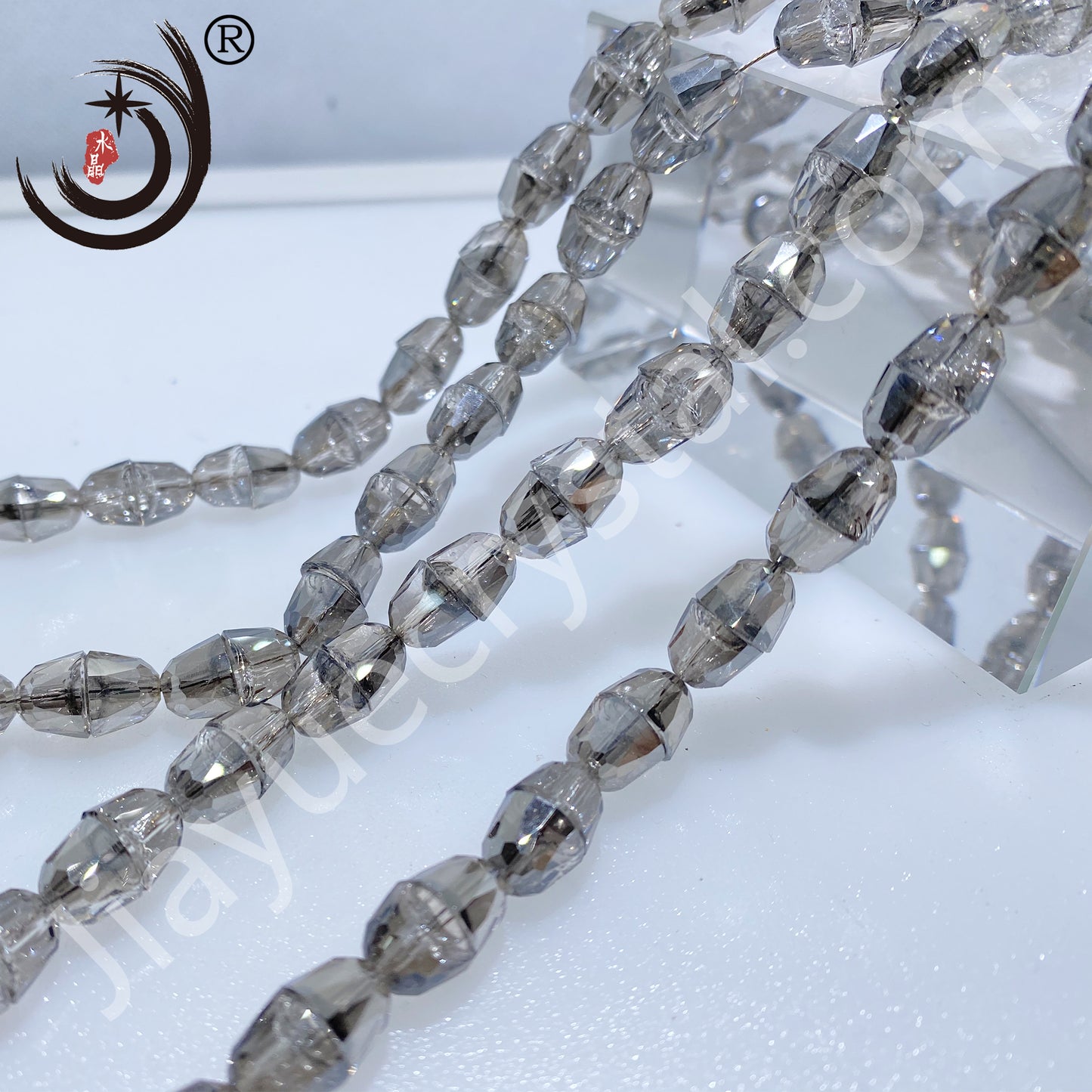 8MM Bell Beads Glass Crystal Beads Wholesale For DIY Jewelry (20001)