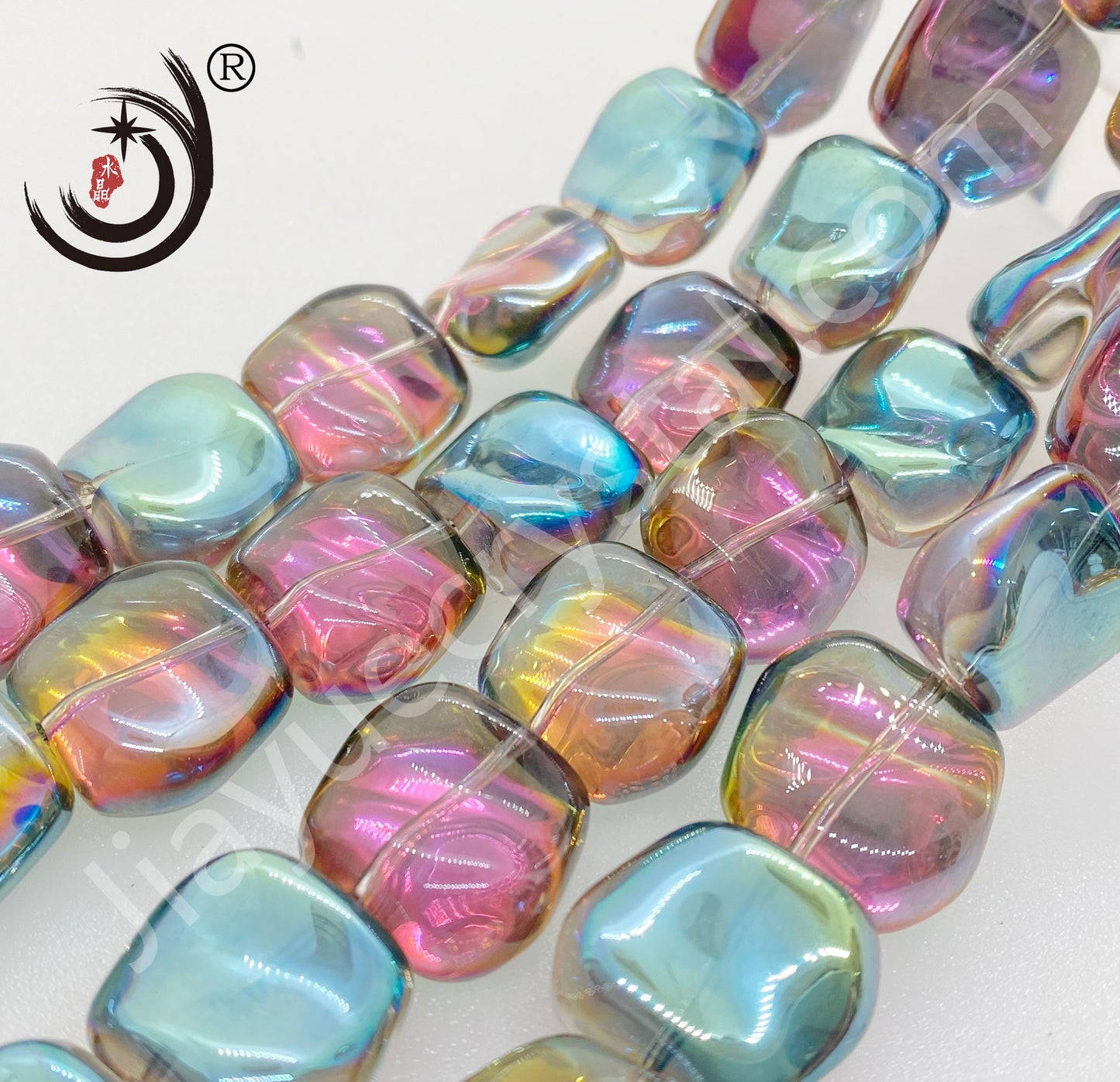 10MM/18MM New Shaped beads Glass Crystal Beads Wholesale For DIY Jewelry (19800)