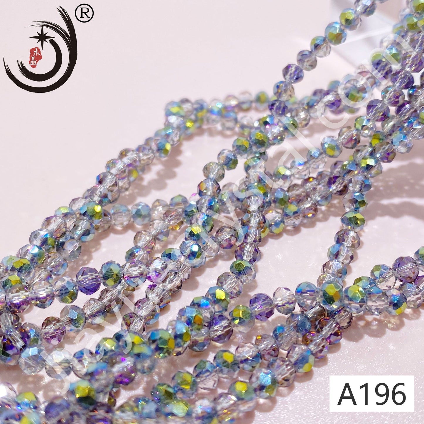 3MM Rondelle Beads Glass Crystal Beads Wholesale For DIY Jewelry (10003)