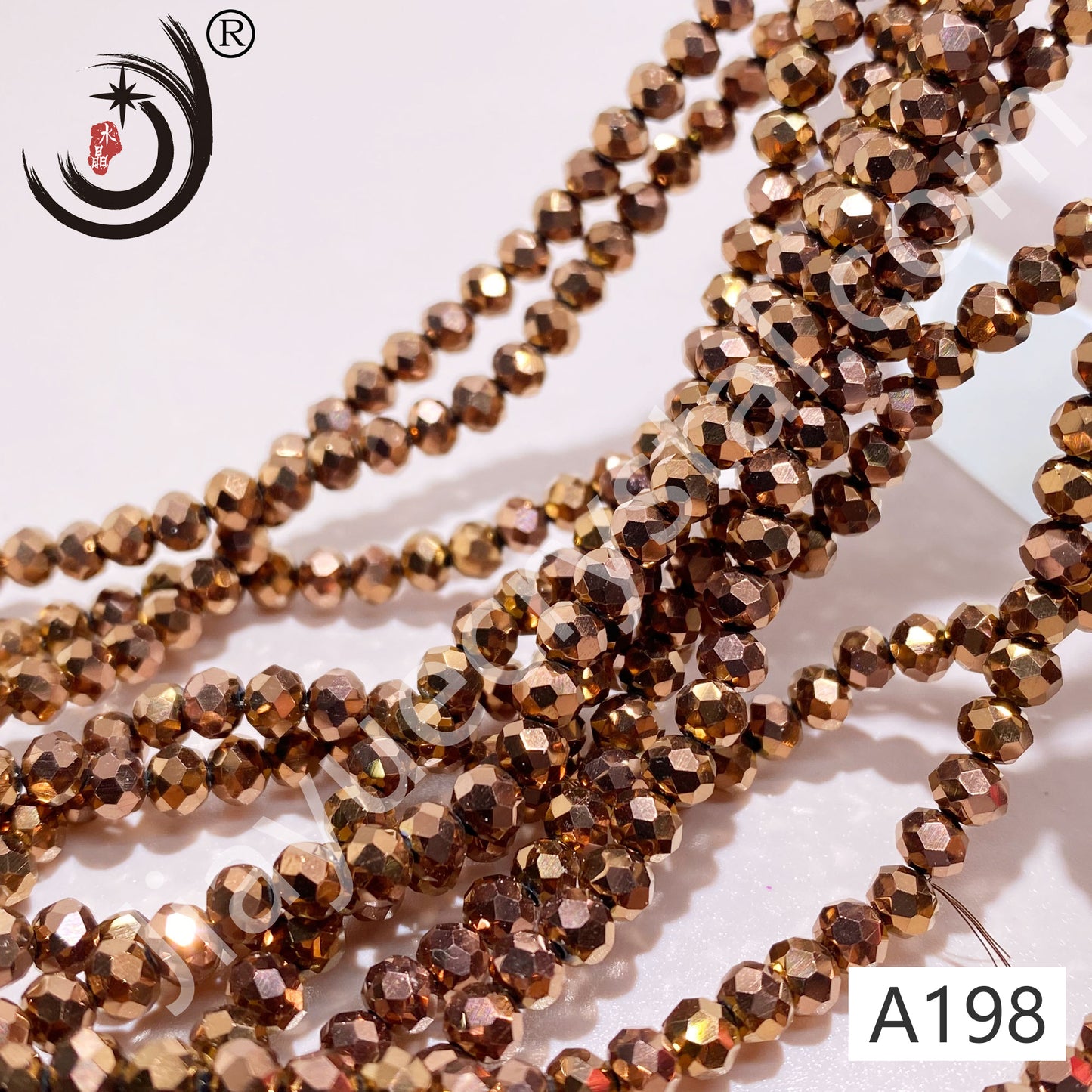 1MM Rondelle Beads Glass Crystal Beads Wholesale For DIY Jewelry (10001)