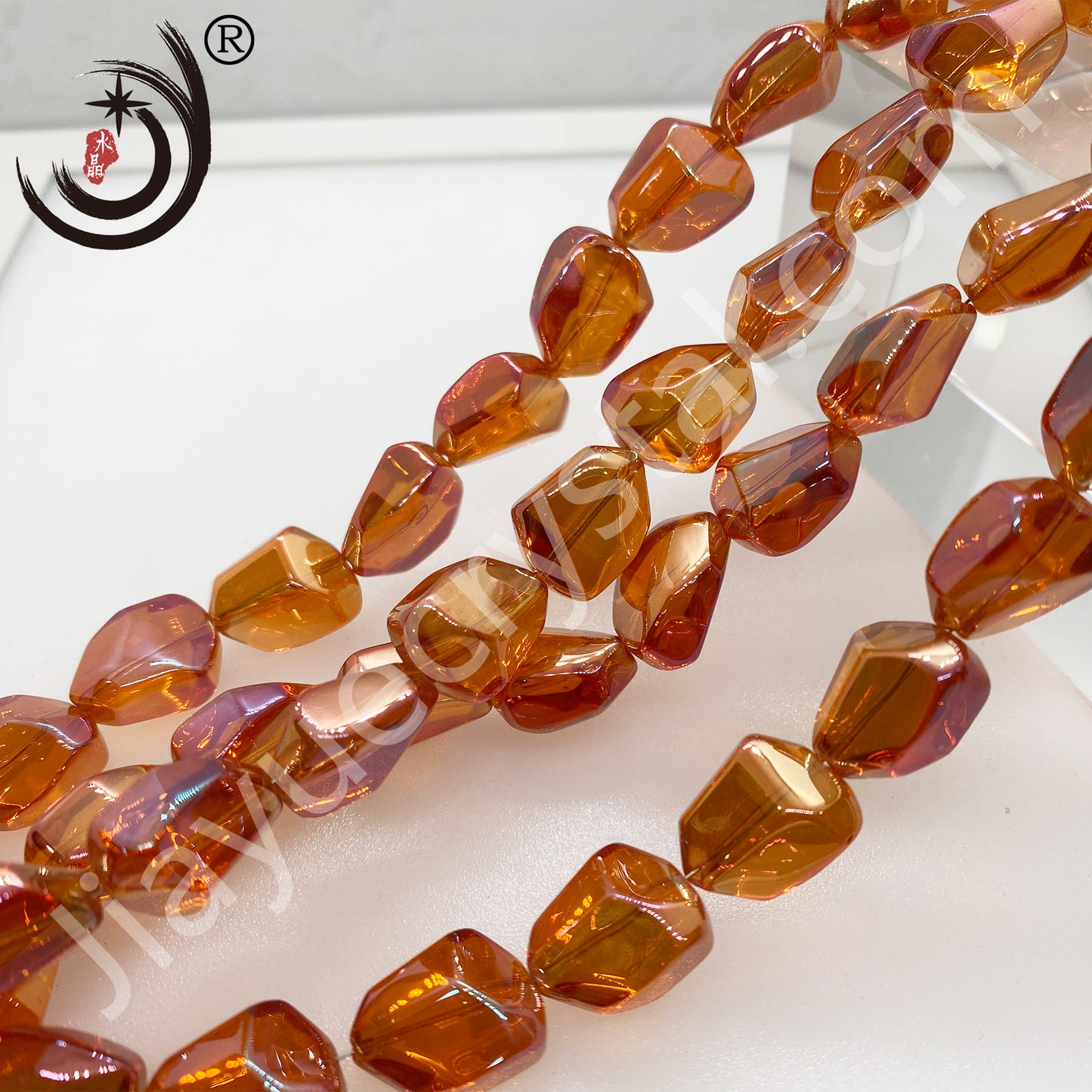 13*16MM Stone Shape Beads Glass Crystal Beads Wholesale For DIY Jewelry (20014)