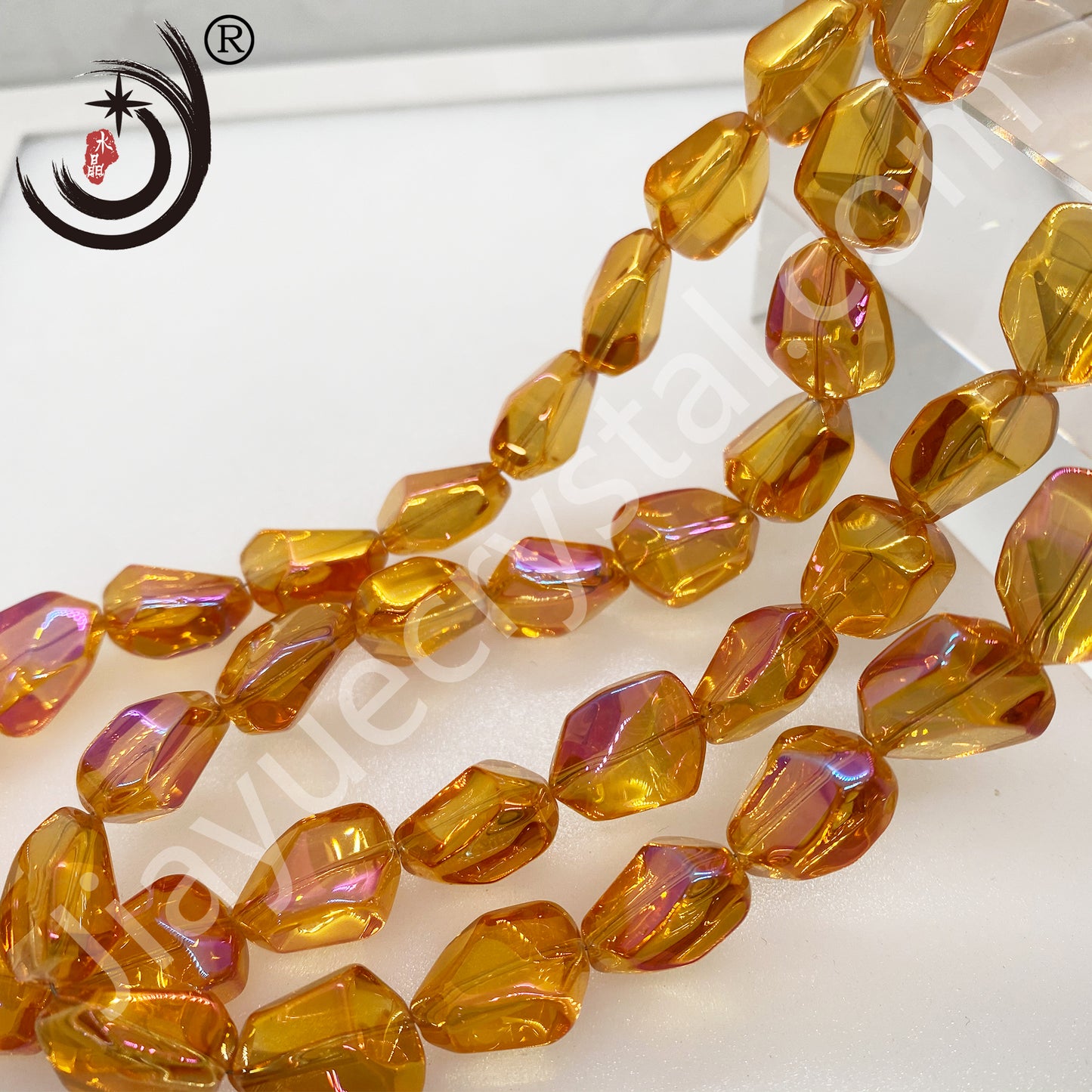 13*16MM Stone Shape Beads Glass Crystal Beads Wholesale For DIY Jewelry (20014)
