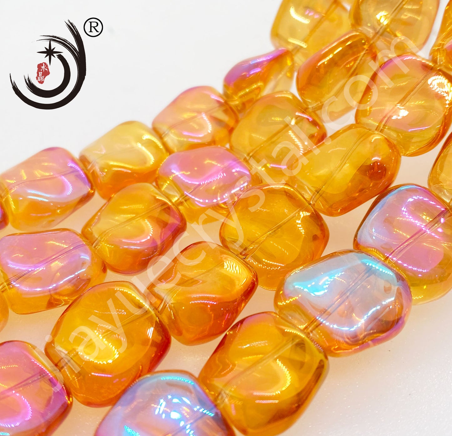10MM/18MM New Shaped beads Glass Crystal Beads Wholesale For DIY Jewelry (19800)
