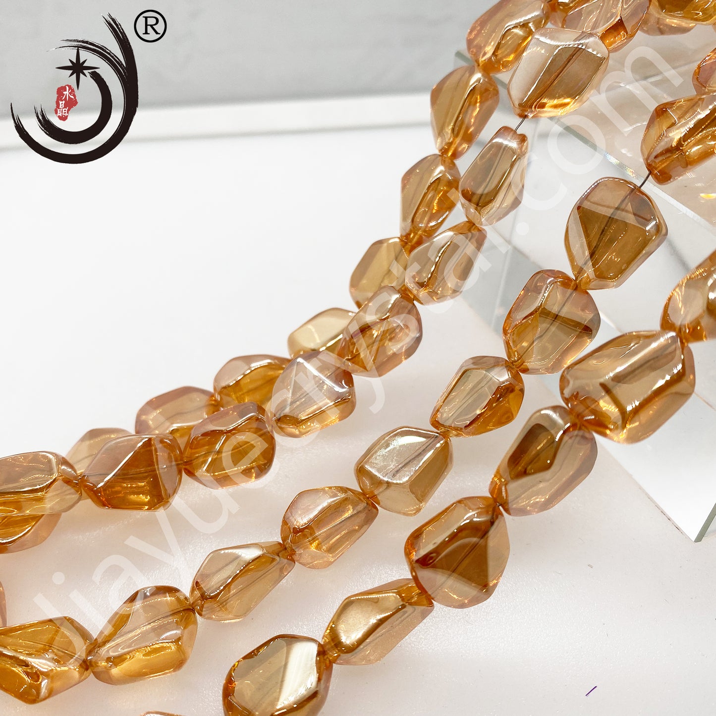 13*16MM Stone Shape Beads Glass Crystal Beads Wholesale For DIY Jewelry (20014)