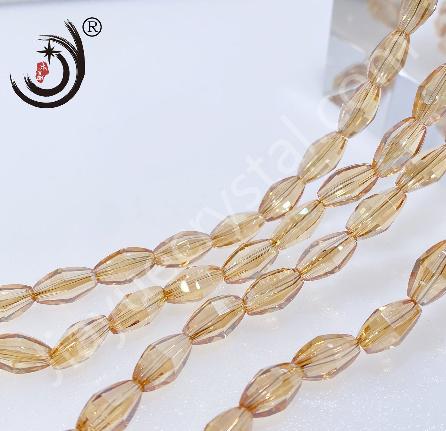6MM Drum beads Glass Crystal Beads Wholesale For DIY Jewelry (10106)