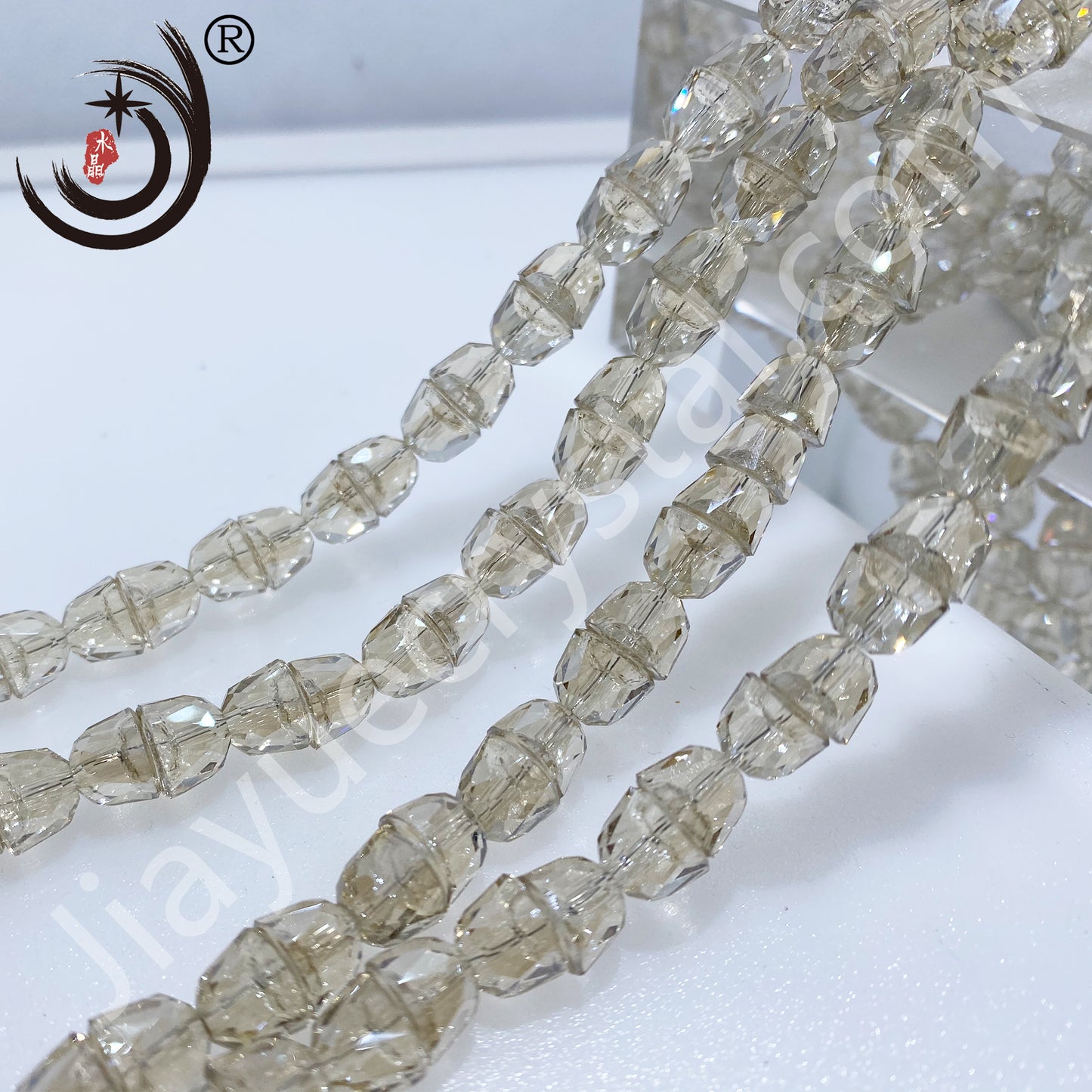 8MM Bell Beads Glass Crystal Beads Wholesale For DIY Jewelry (20001)