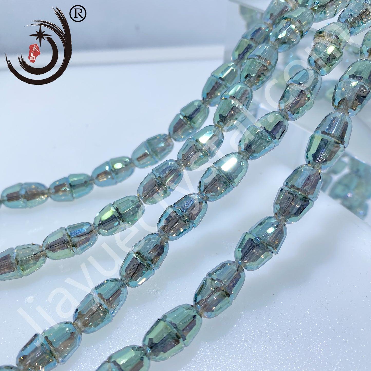 8MM Bell Beads Glass Crystal Beads Wholesale For DIY Jewelry (20001)