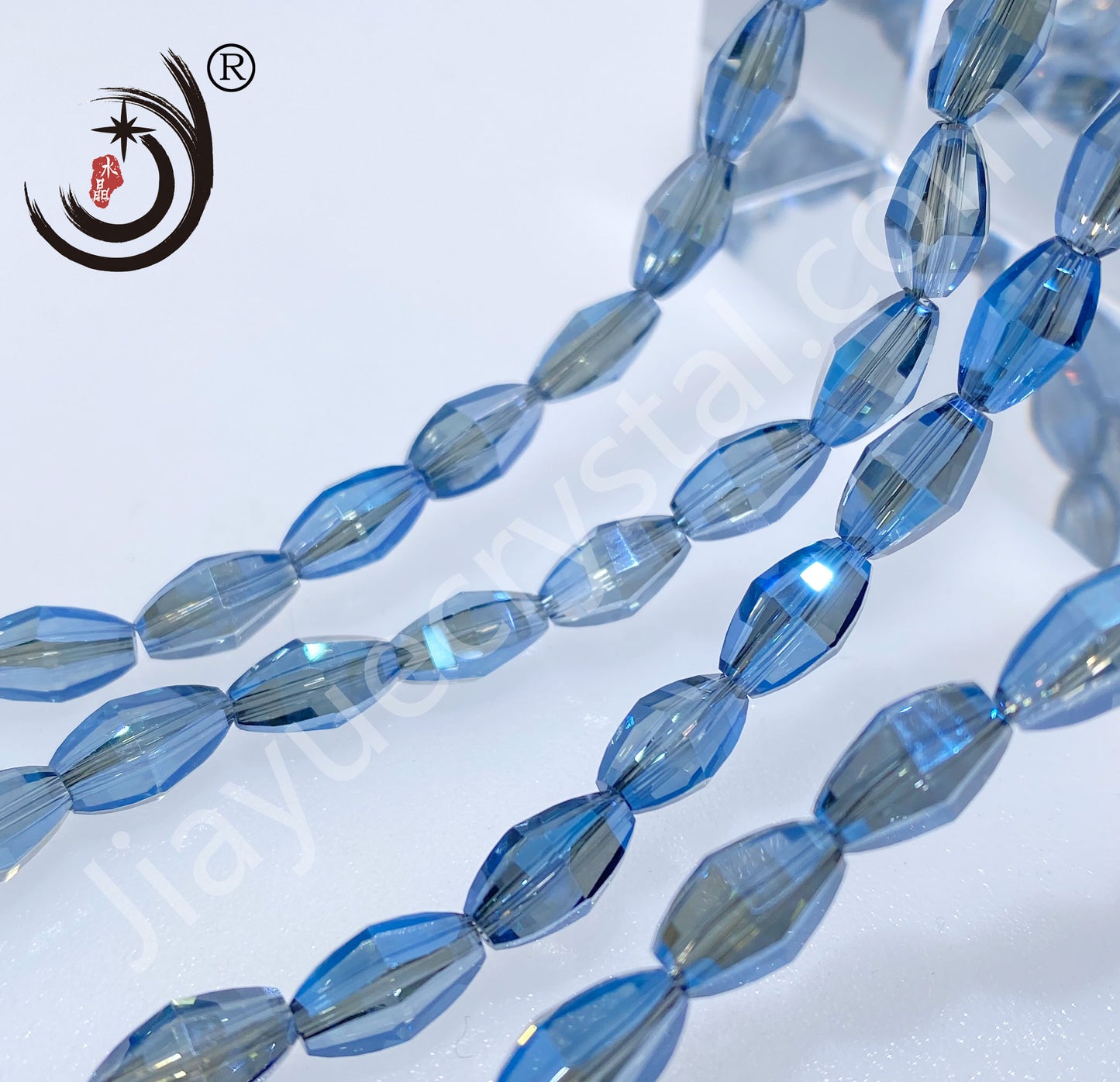 6MM Drum beads Glass Crystal Beads Wholesale For DIY Jewelry (10106)