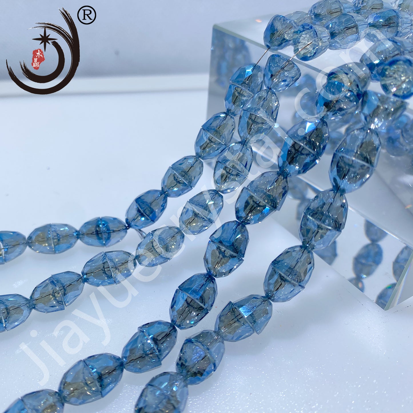 8MM Bell Beads Glass Crystal Beads Wholesale For DIY Jewelry (20001)