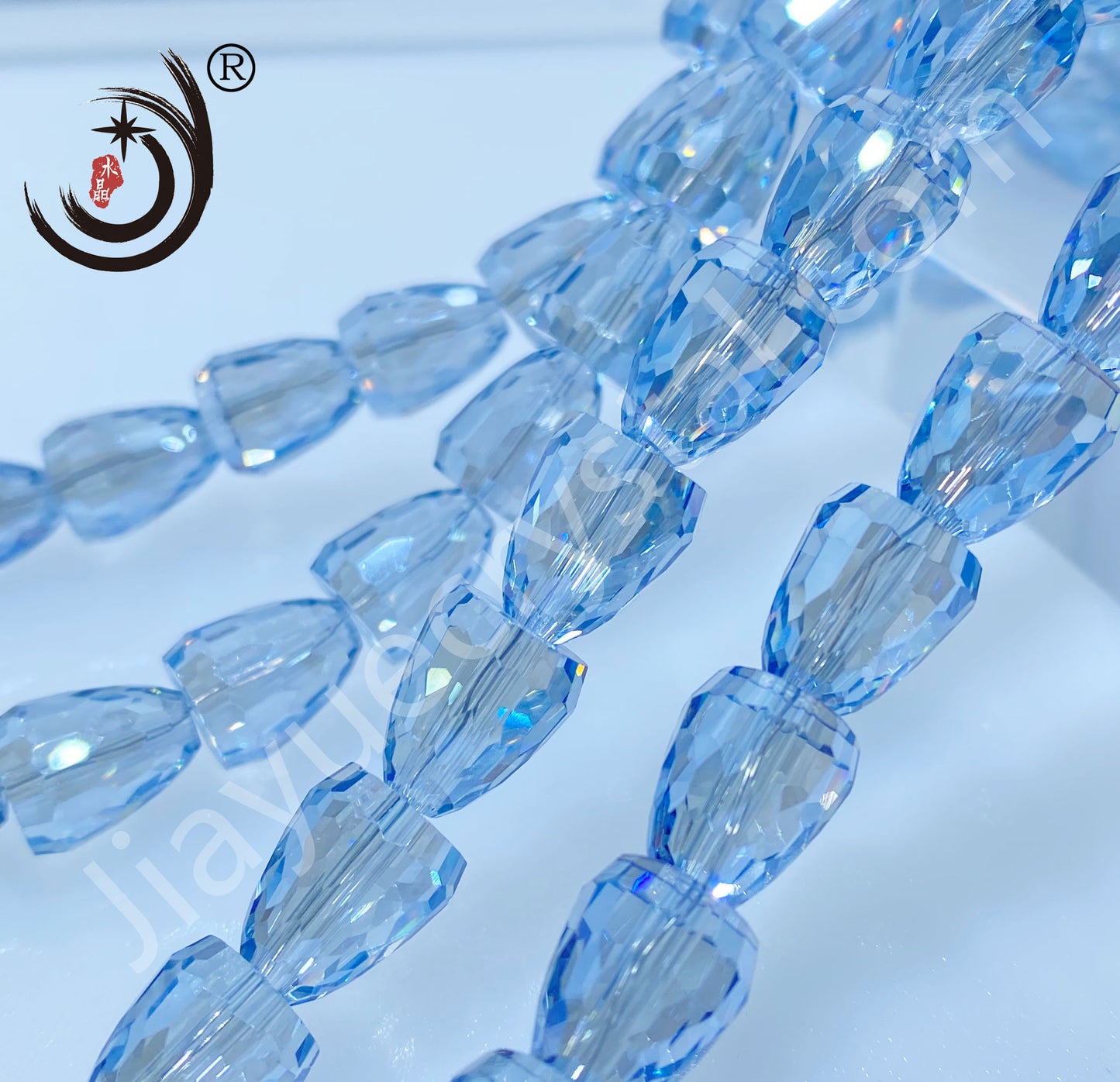 10*12MM Bread Shape Crystal Glass Beads Whole Sale For DIY Jewelry (15800)
