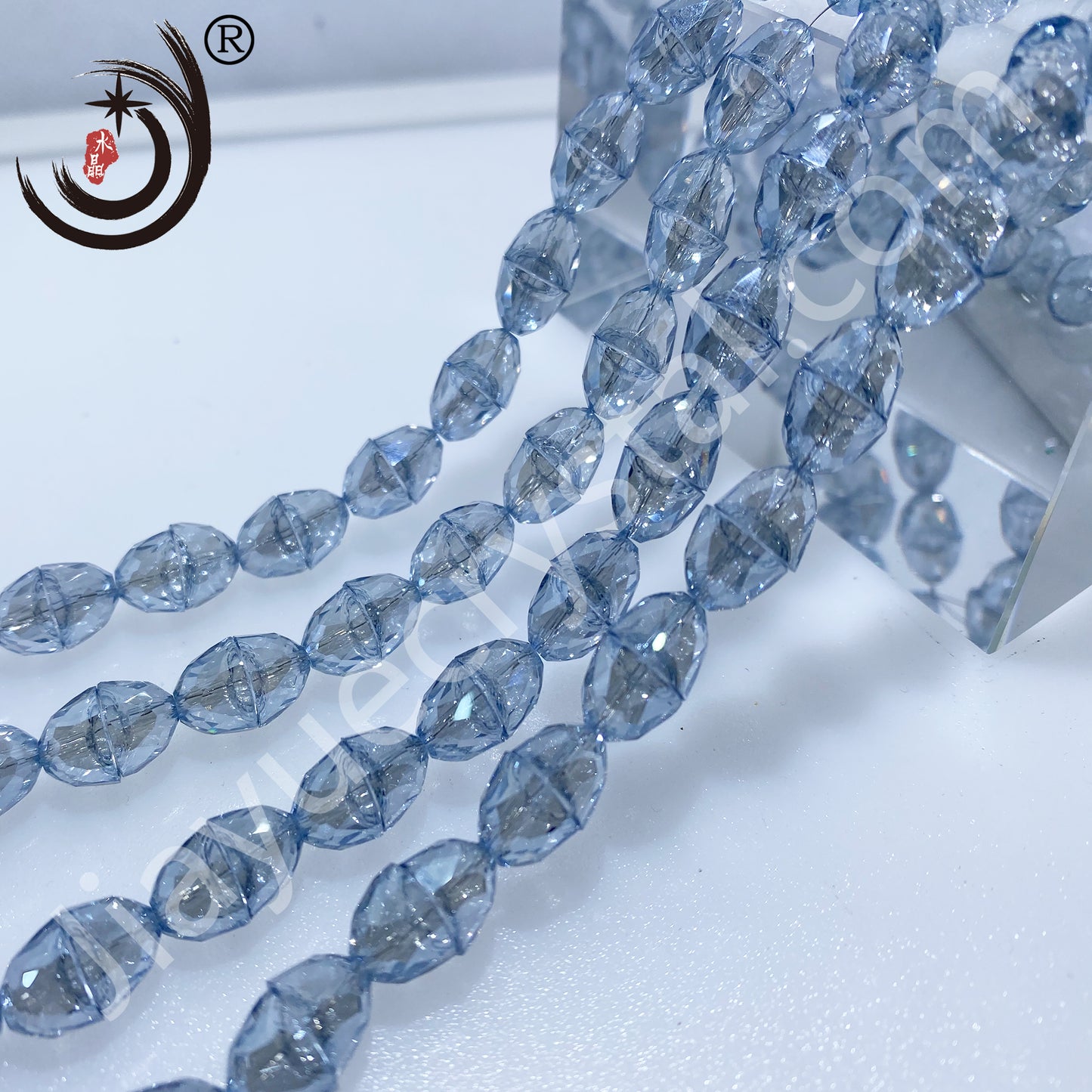 8MM Bell Beads Glass Crystal Beads Wholesale For DIY Jewelry (20001)