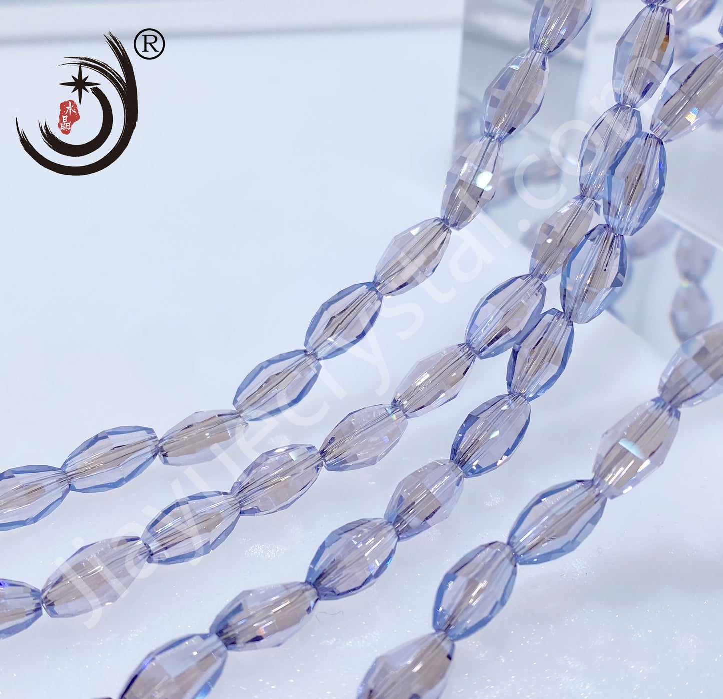 6MM Drum beads Glass Crystal Beads Wholesale For DIY Jewelry (10106)