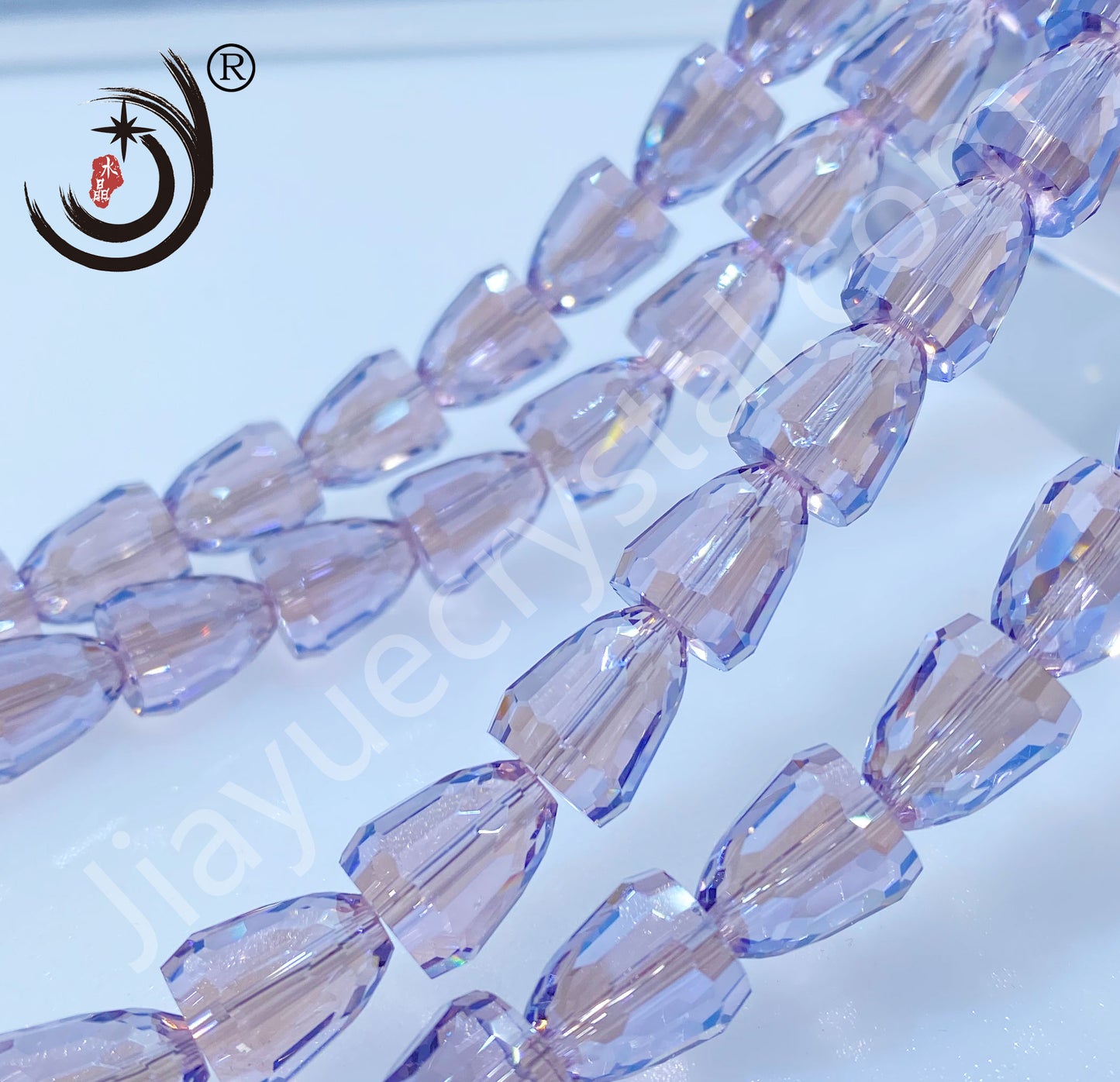 10*12MM Bread Shape Crystal Glass Beads Whole Sale For DIY Jewelry (15800)