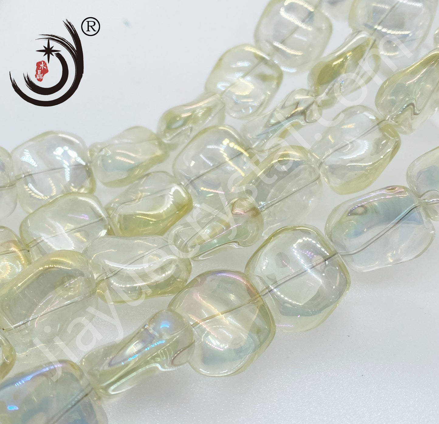 10MM/18MM New Shaped beads Glass Crystal Beads Wholesale For DIY Jewelry (19800)