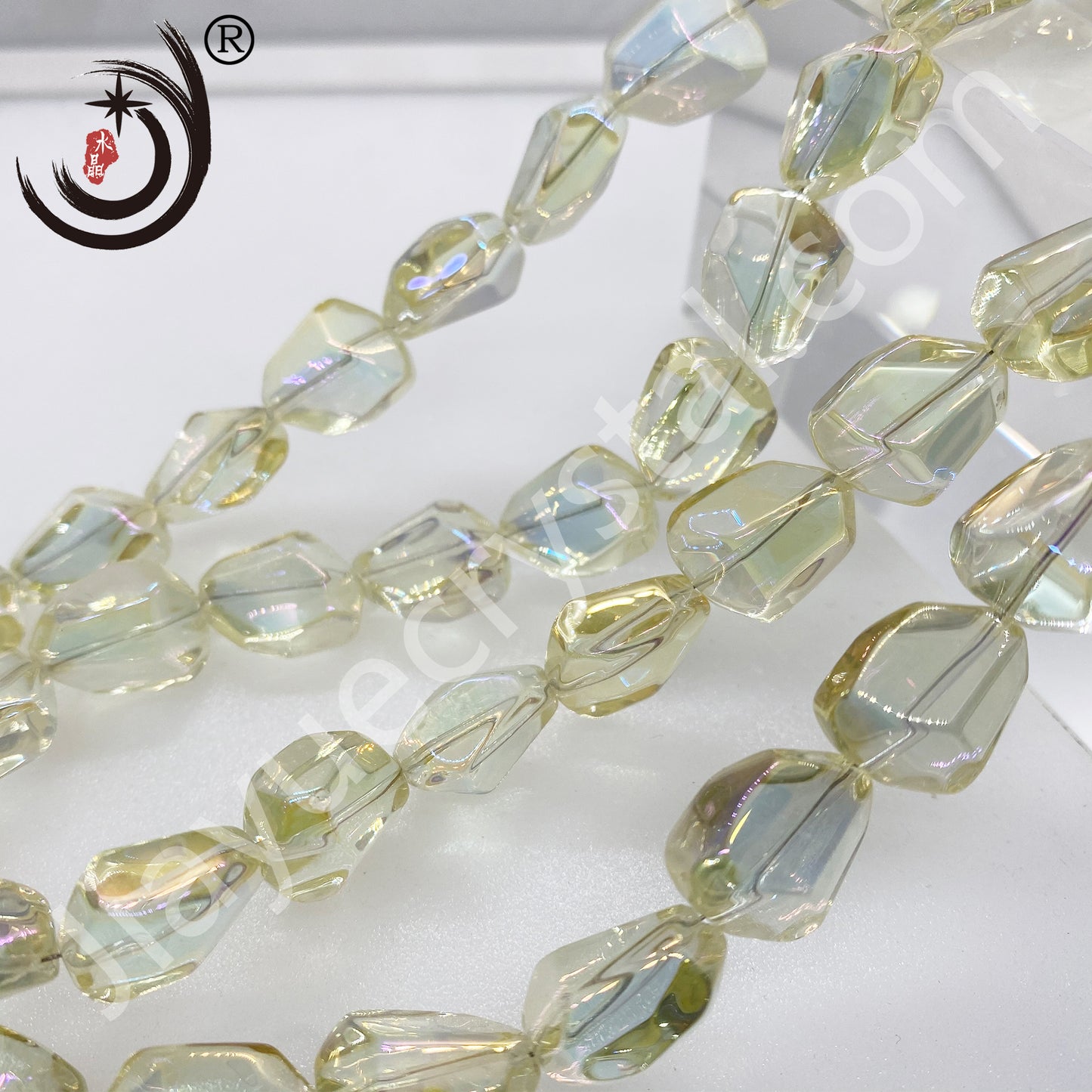 13*16MM Stone Shape Beads Glass Crystal Beads Wholesale For DIY Jewelry (20014)